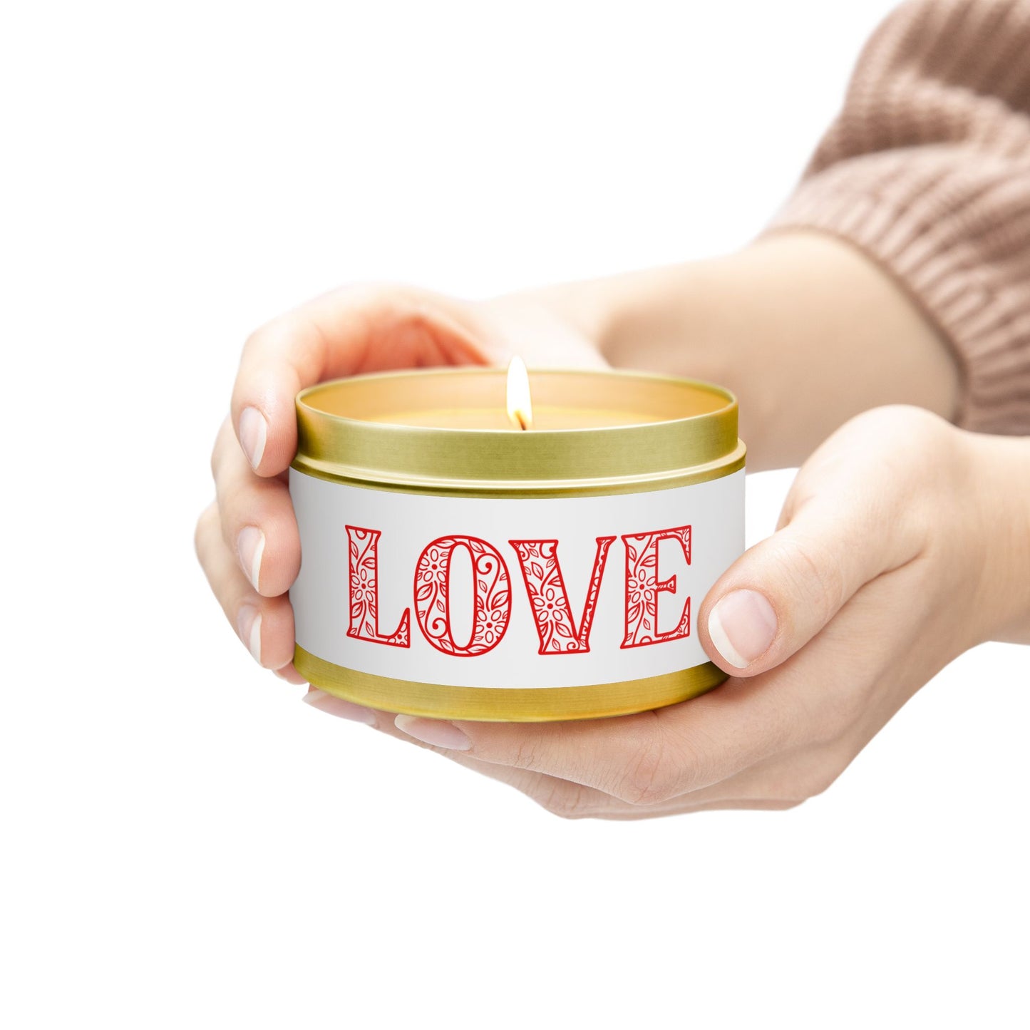 LOVE - Inspirational - Mindfulness & Self-Care - Scented Tin Candle