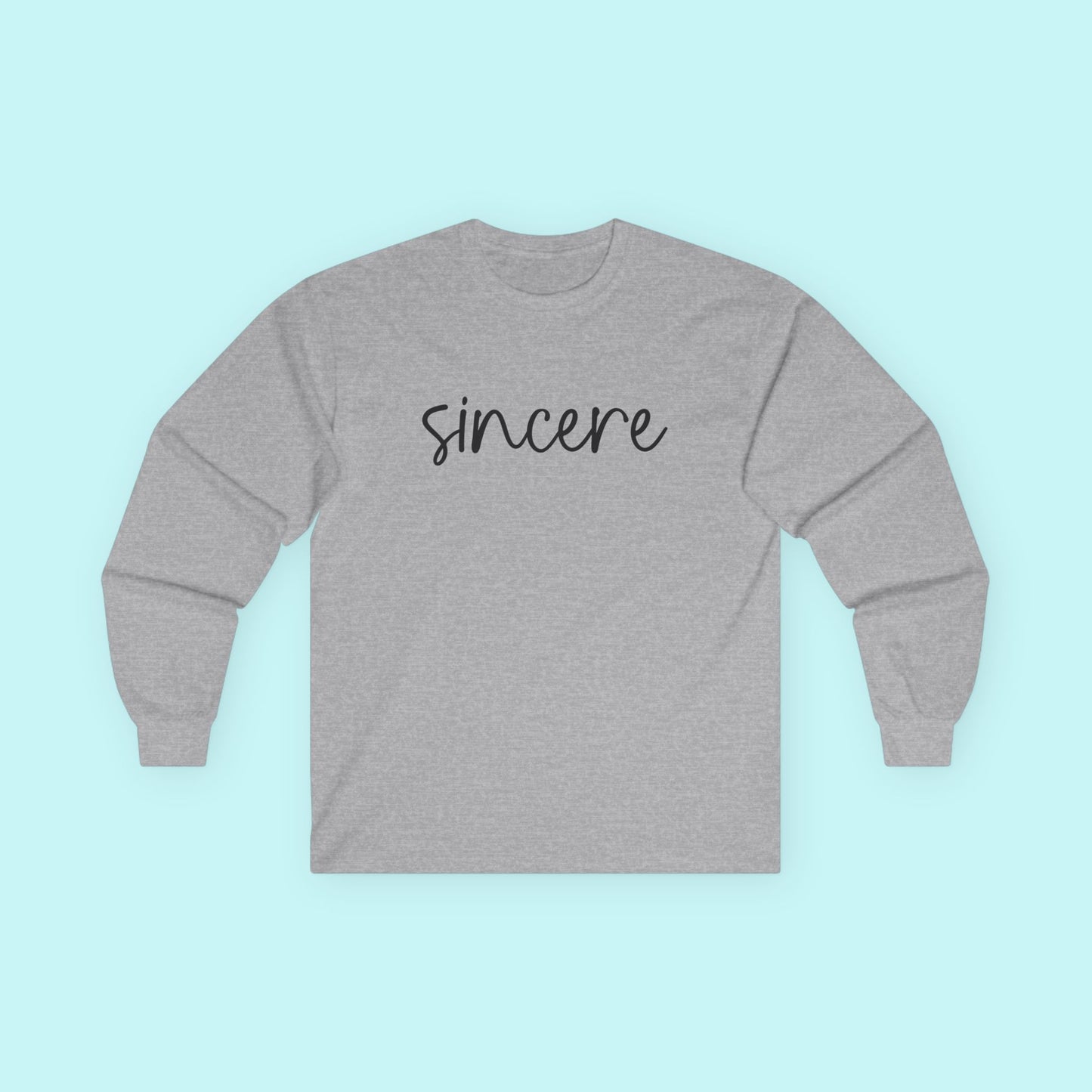 “Sincere” Authentic Expression T-Shirt - Real Words, Real You Tee