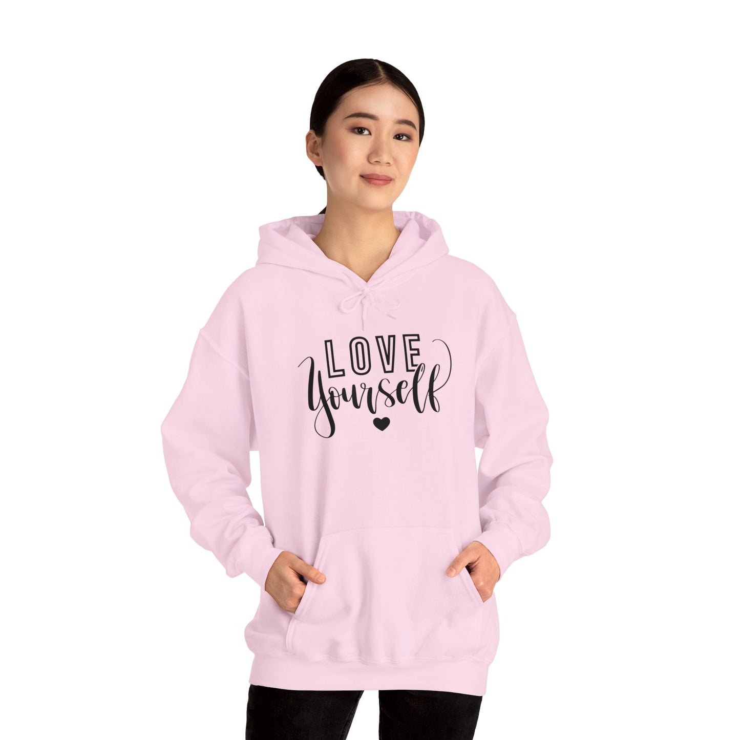 Unisex Heavy Blend Hooded Sweatshirt - Love Yourself