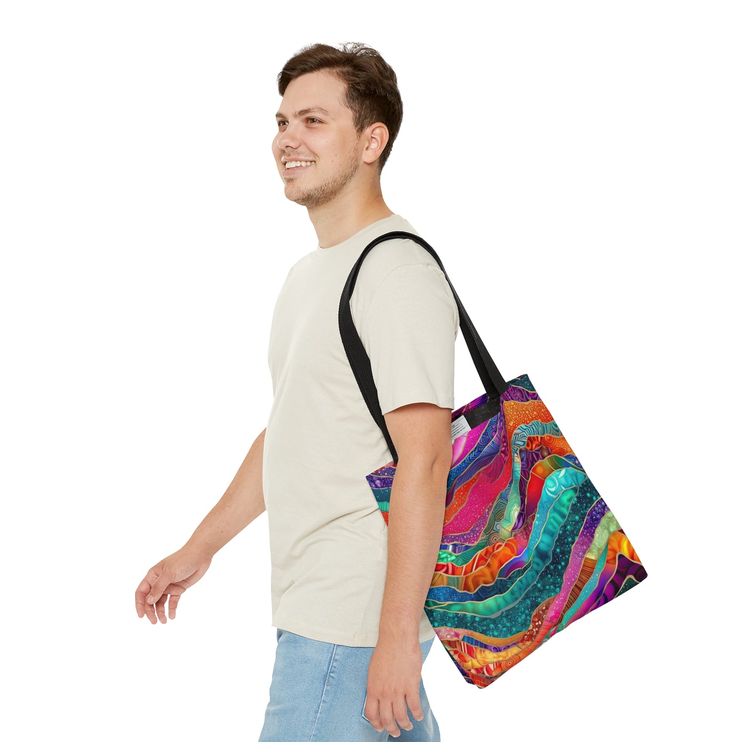Bright Agate Abstract - Practical. high-quality Tote Bag