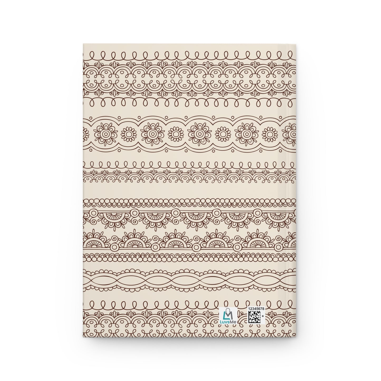 Henna - Hardcover Journal Matte