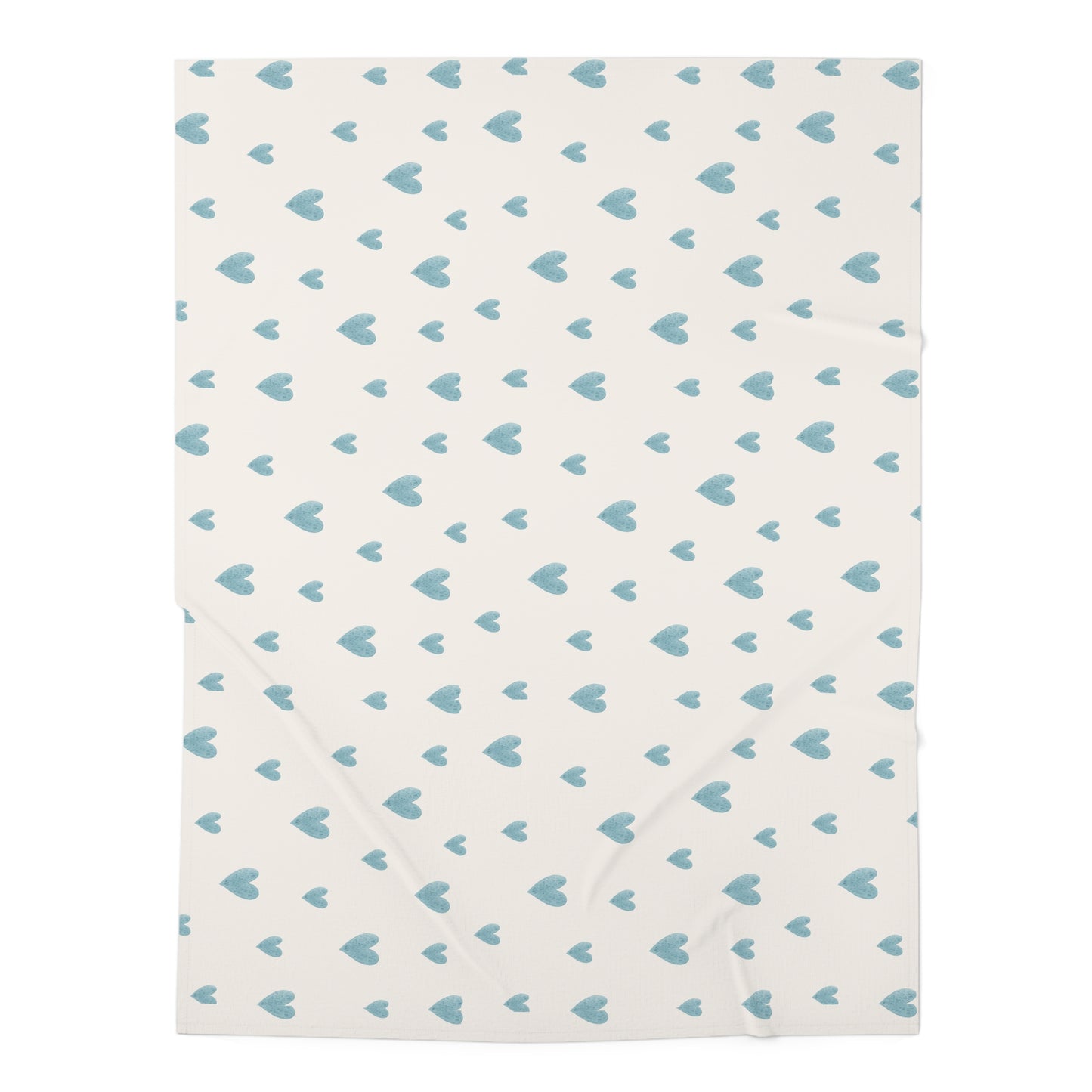 Blue Boho Rainbow Pattern 6 - Baby Swaddle Blanket