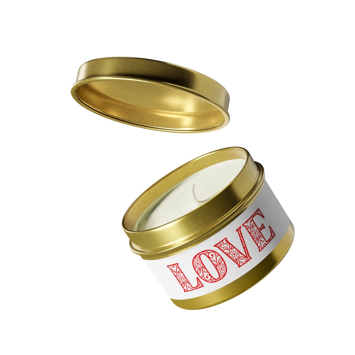 LOVE - Inspirational - Mindfulness & Self-Care - Scented Tin Candle