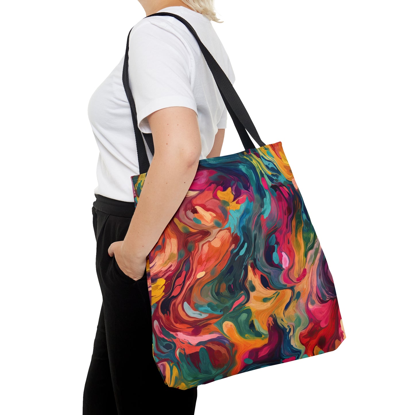 Acrylic Abstract - Practical. high-quality Tote Bag