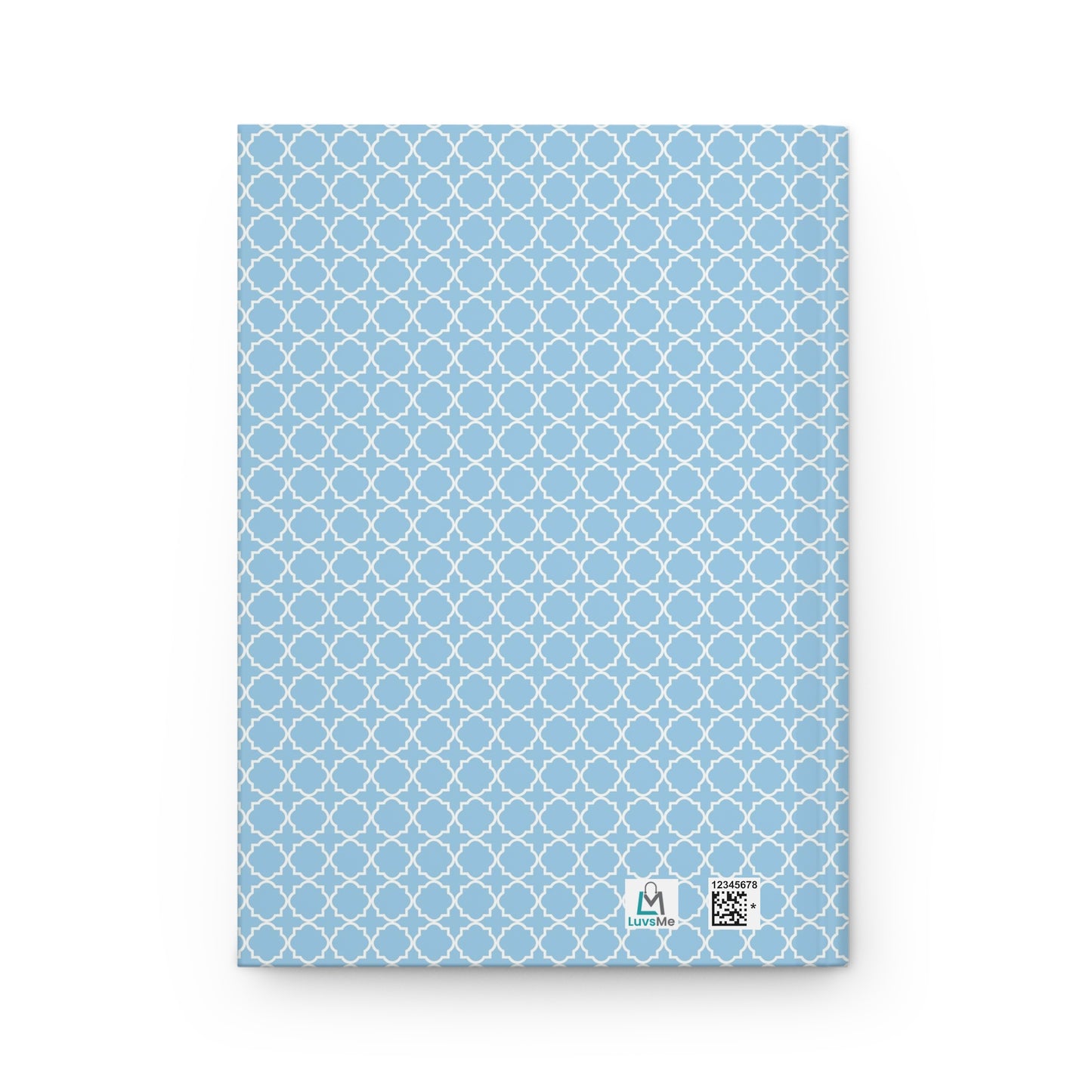 Life isn't about waiting for the storm to pass... - Light Blue 1 - Hardcover Journal Matte