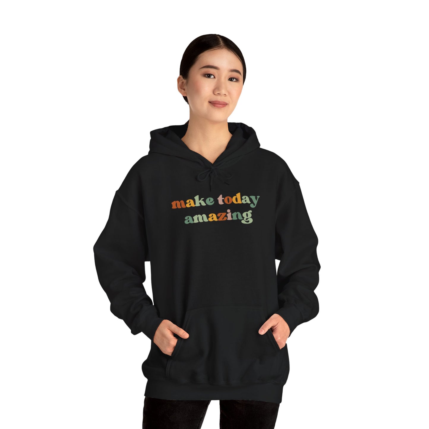 Unisex Heavy Blend Hooded Sweatshirt - make today amazing