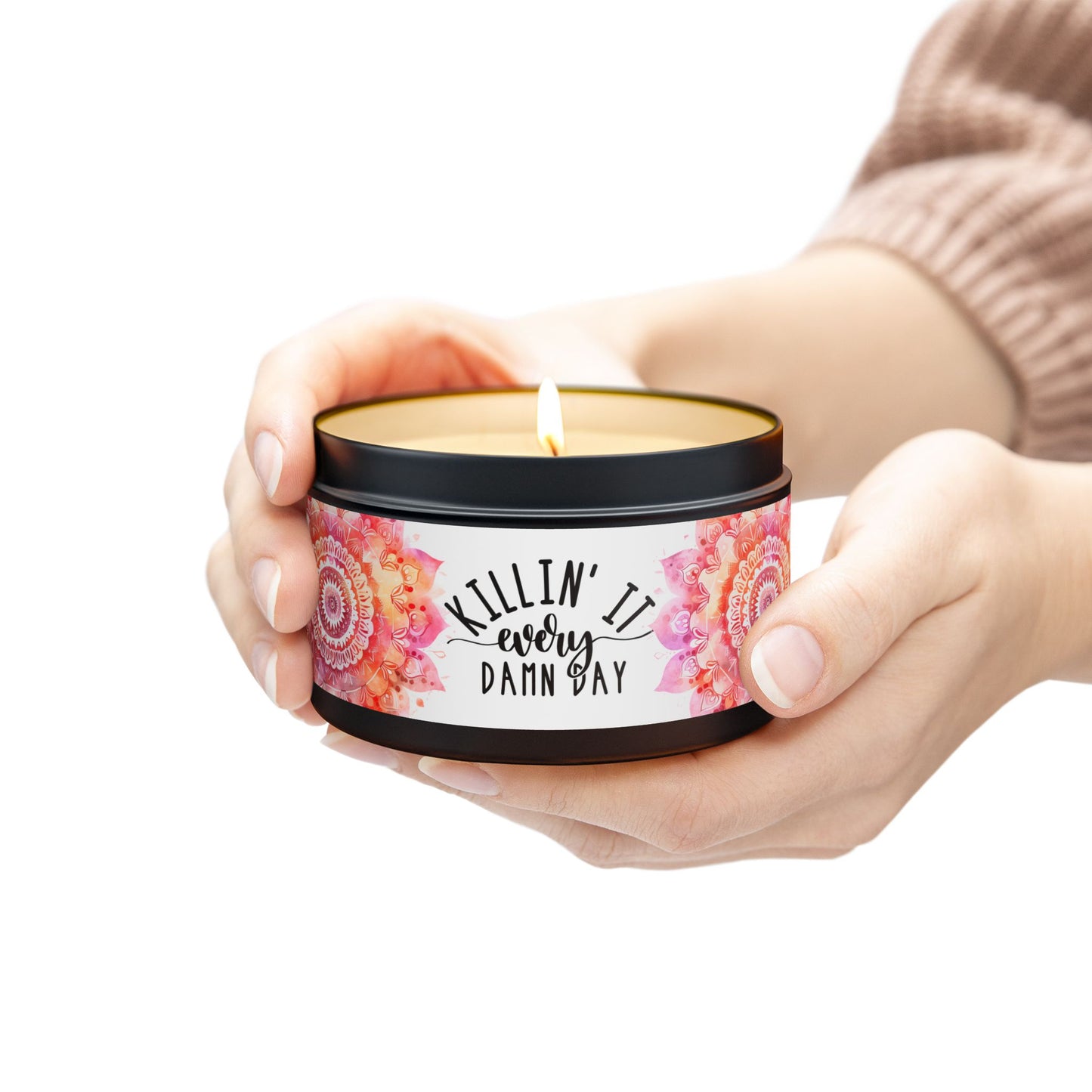 Killin' It Every Damn Day - Inspirational - Mindfulness & Self-Care - Scented Tin Candle