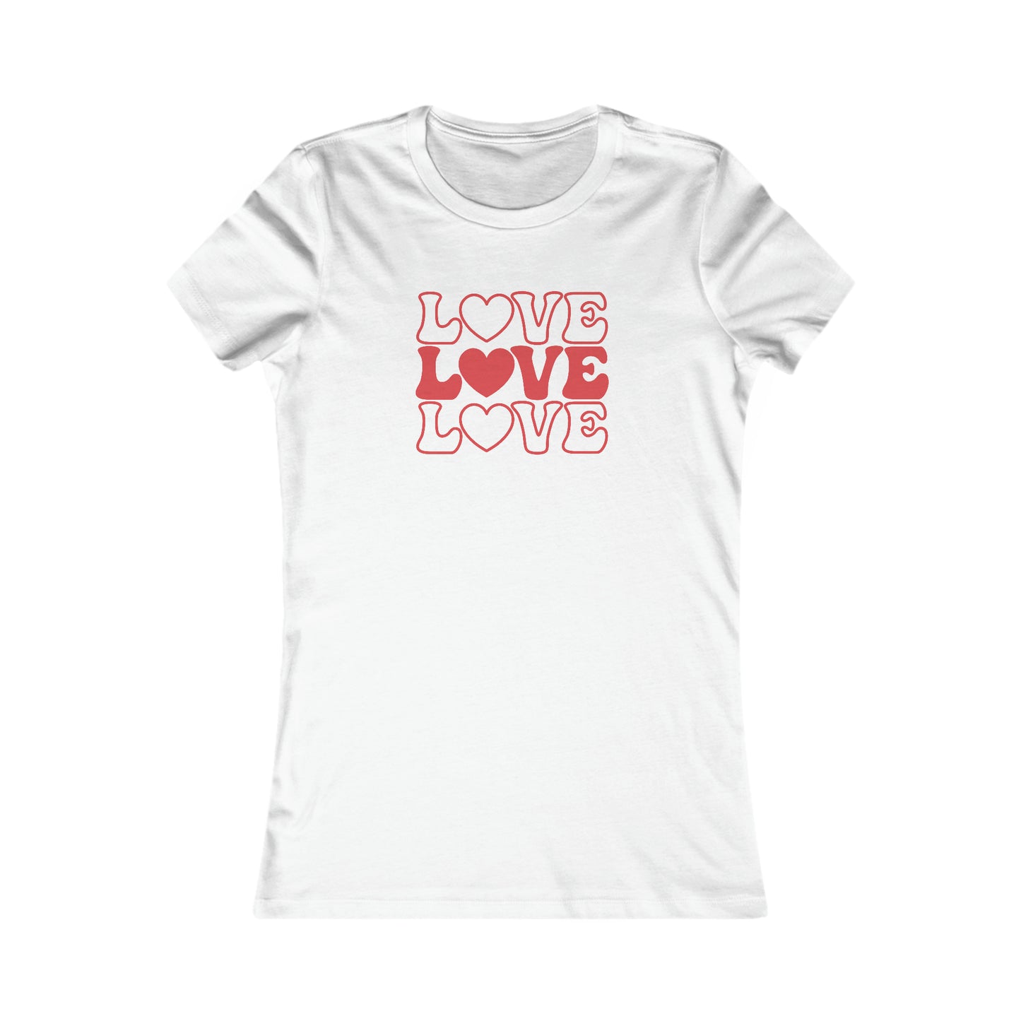 Love, Love, Love - Women's Favorite Tee