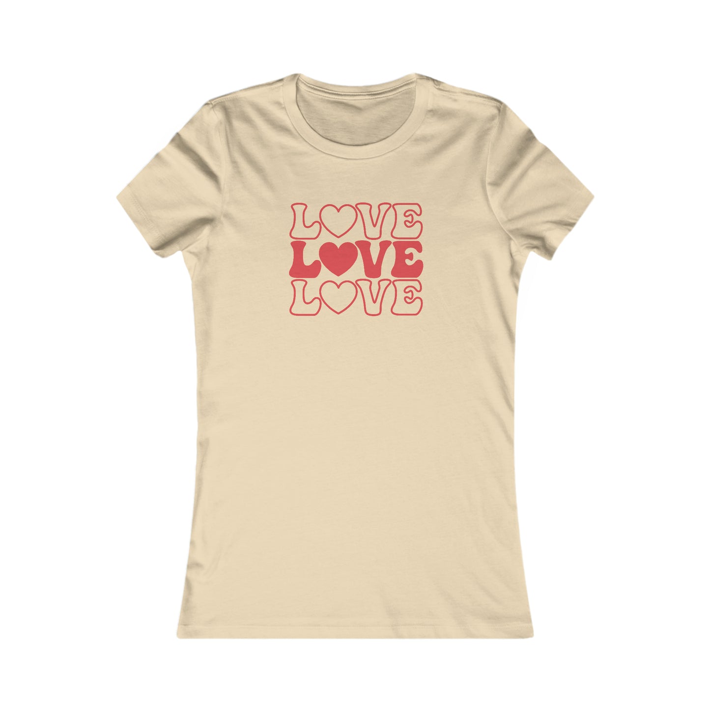 Love, Love, Love - Women's Favorite Tee