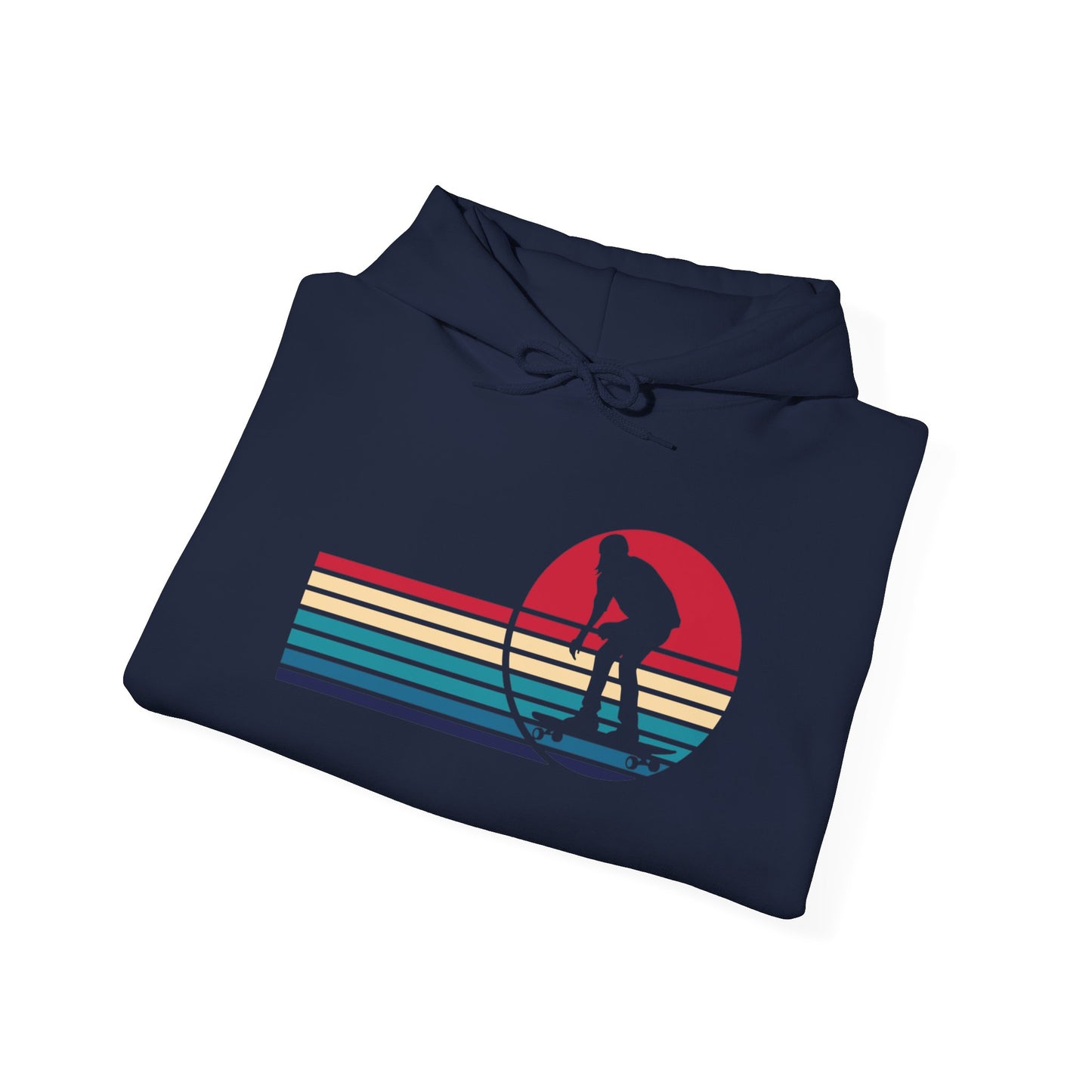 Unisex Heavy Blend Hooded Sweatshirt - Skateboarding Vintage