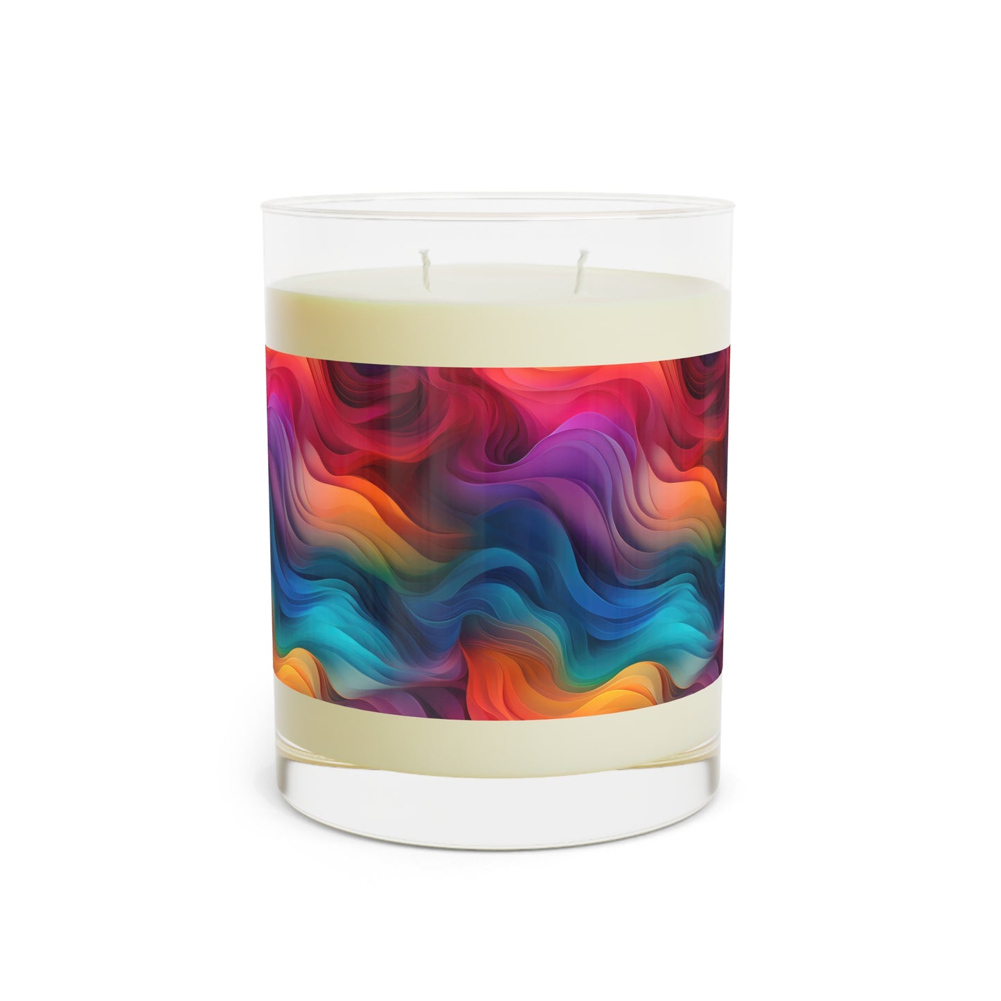 Wavy Rainbow - Scented Candle - 11oz