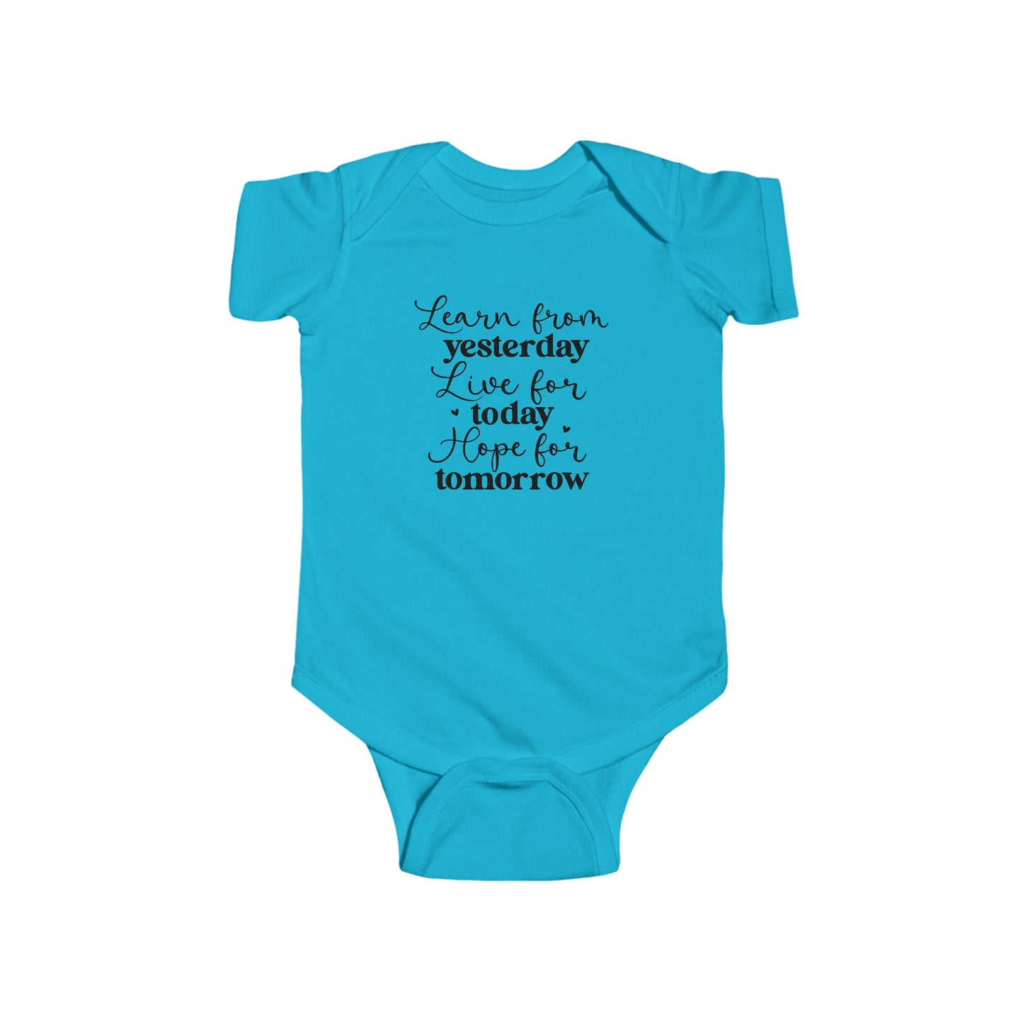 Learn, Live, Hope - Infant Fine Jersey Bodysuit
