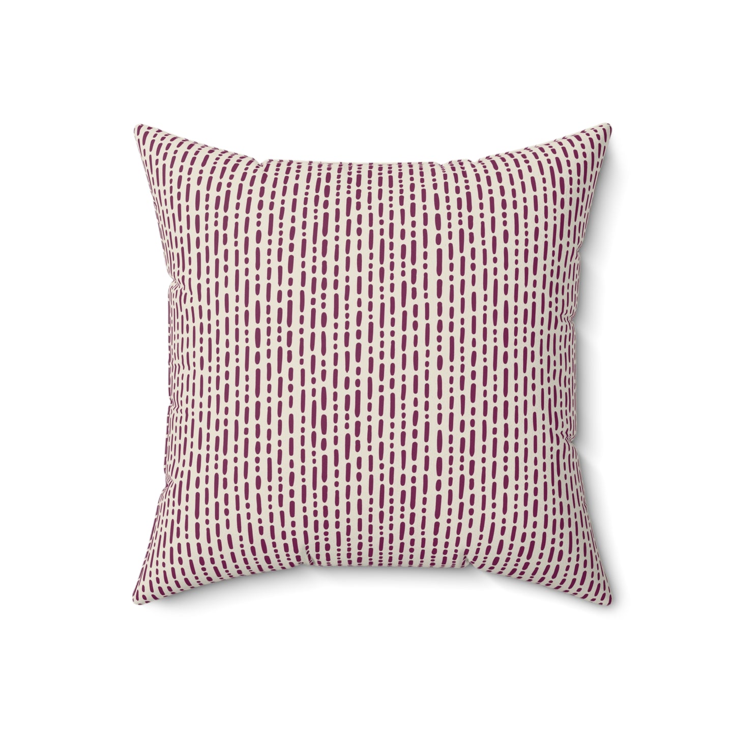 Boho Vibes Pattern 5 - Faux Suede Square Pillow