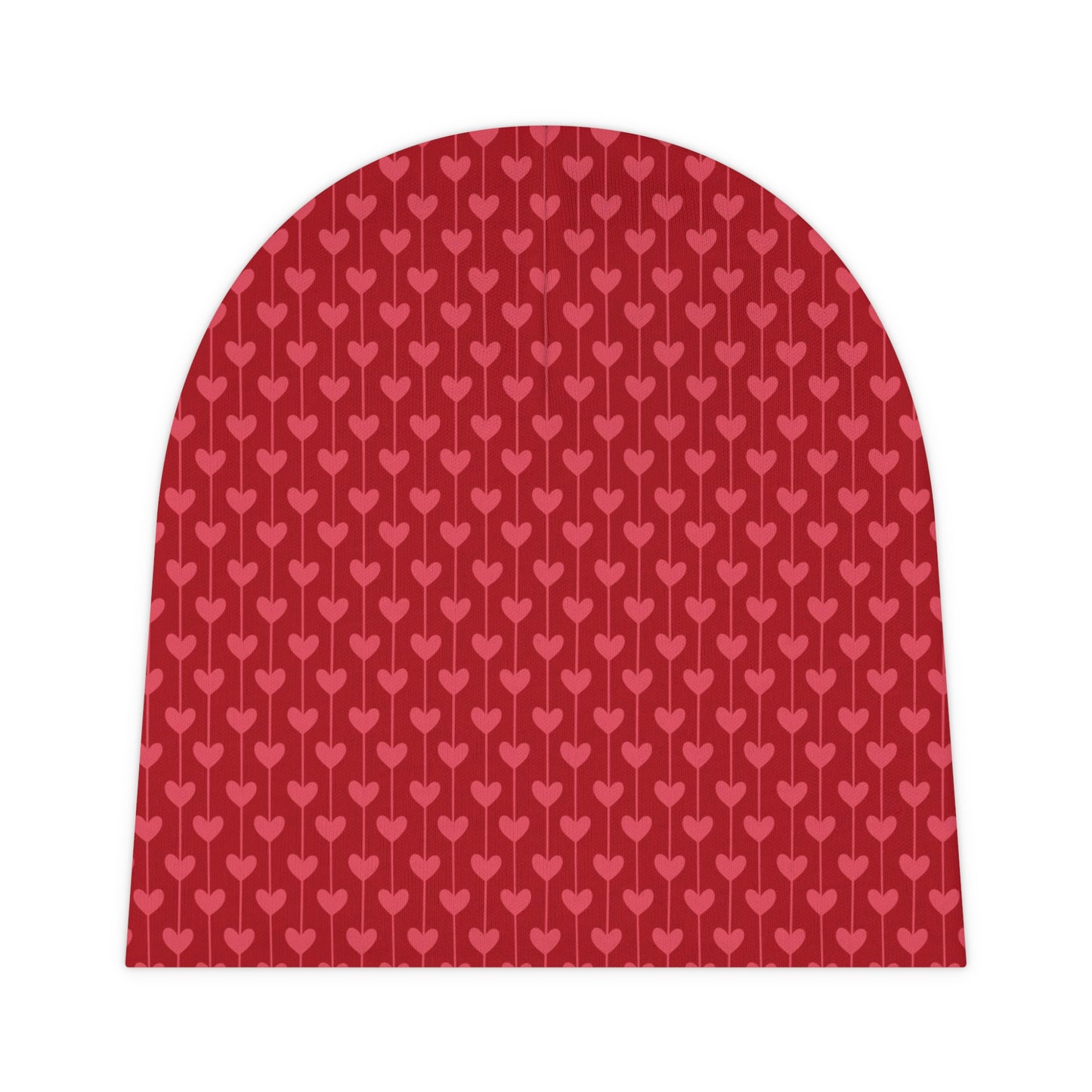 Red Hearts - Super Cute - Baby Beanie