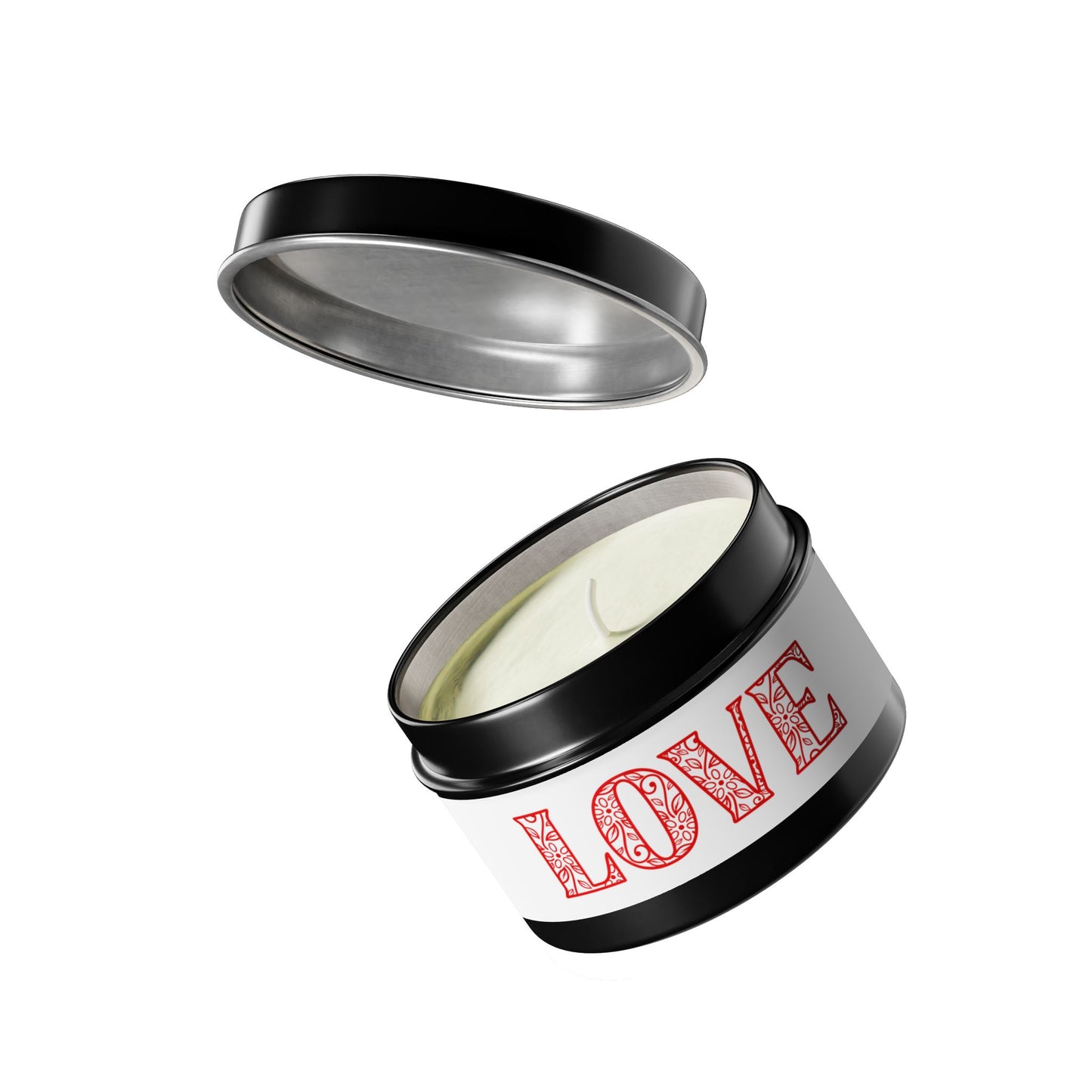 LOVE - Inspirational - Mindfulness & Self-Care - Scented Tin Candle