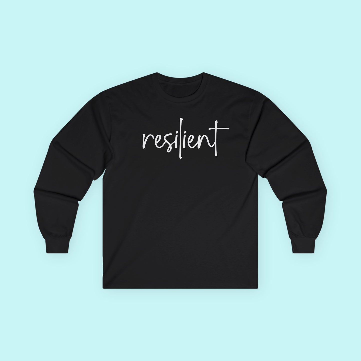 “Resilient” Empowerment Tee - Strength & Mental Health Awareness Shirt