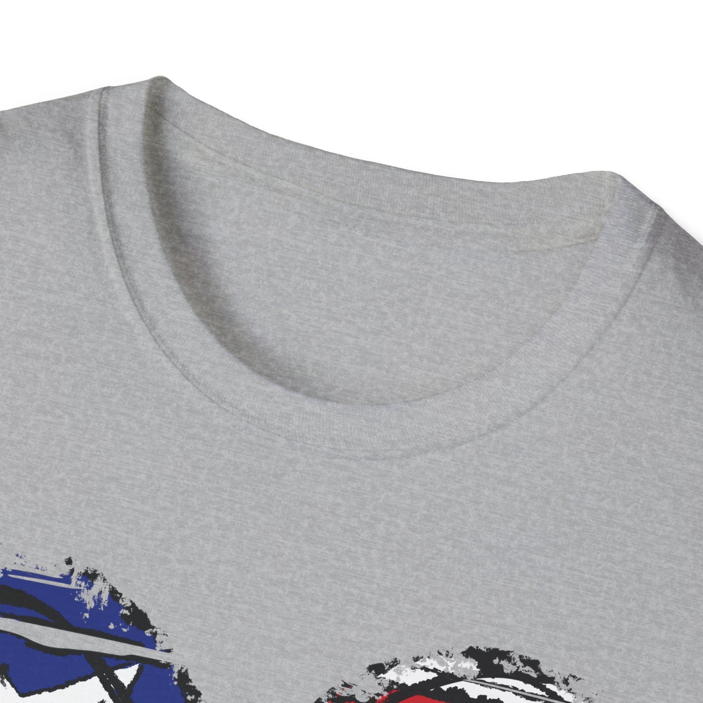 American Flag Heart - 4th of July - Independence Day - Unisex Softstyle T-Shirt