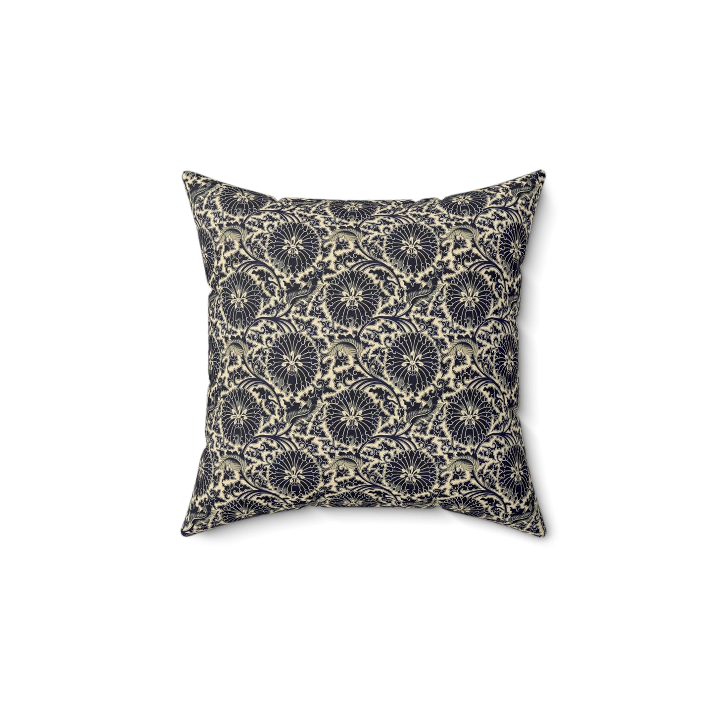 Boho Pattern 7 - Faux Suede Square Pillow