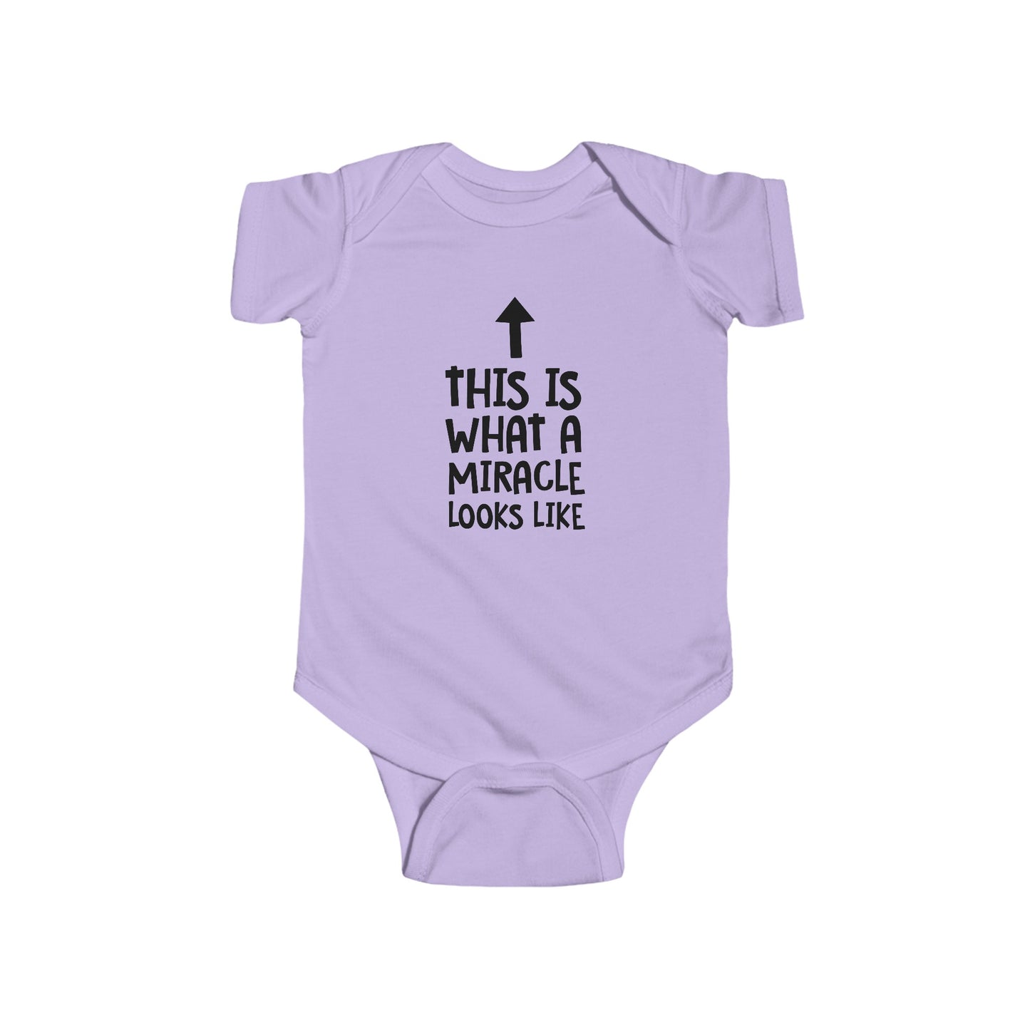 This is What a Miracle Looks Like - Infant Fine Jersey Bodysuit