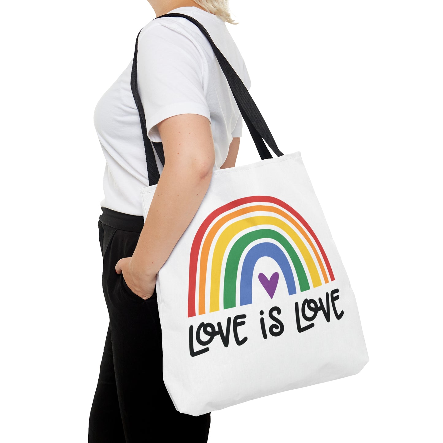 Love is Love - Be Who You Are - Practical, high-quality Tote Bag