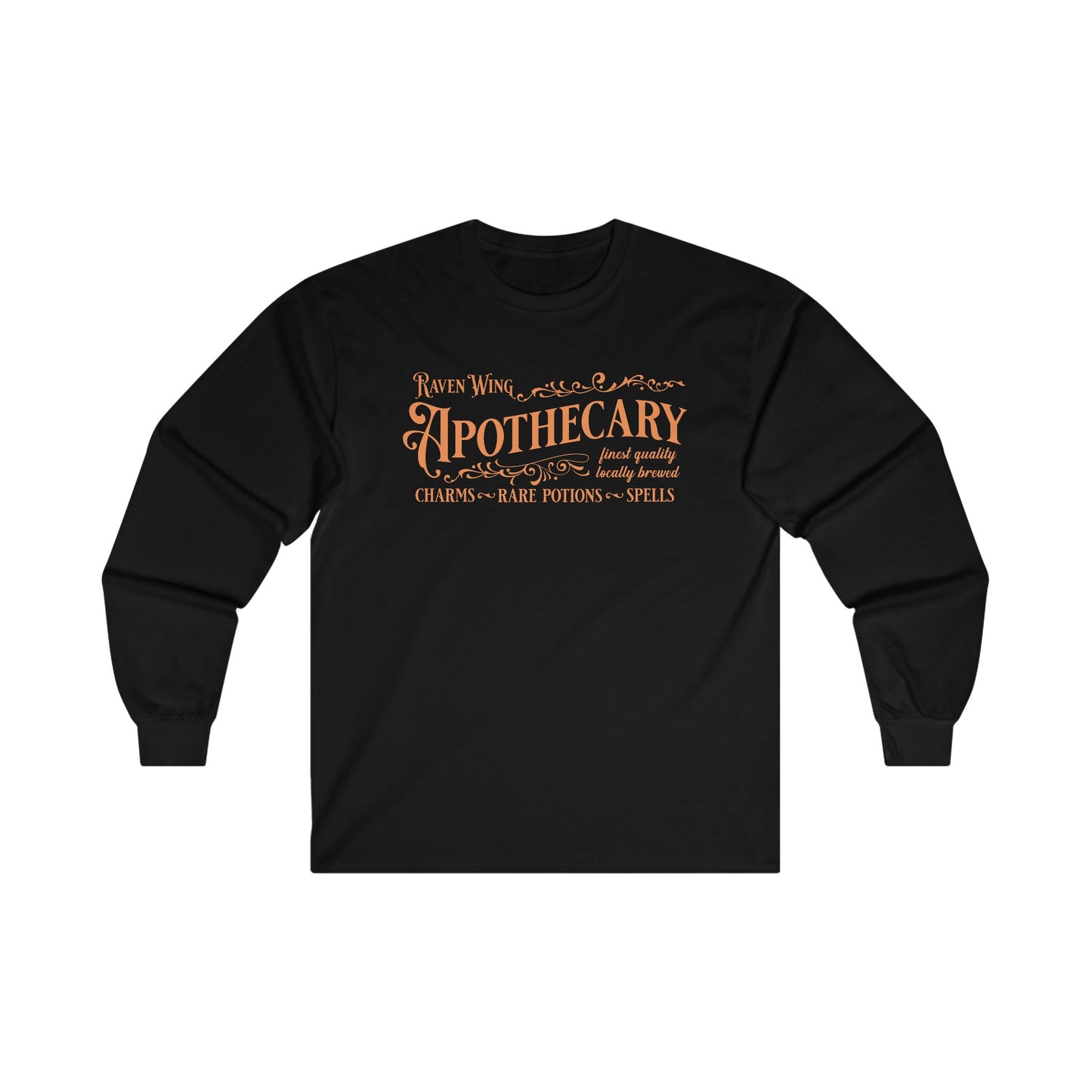Halloween - Raven Wing - Apothecary - Potions - Spells - Charms - Ultra Cotton Long Sleeve Tee