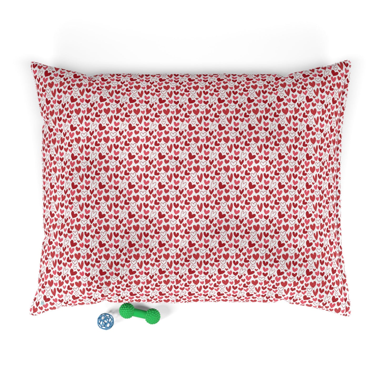 Cozy Heart Print Pet Bed - Perfect for Dogs / Cats You Love