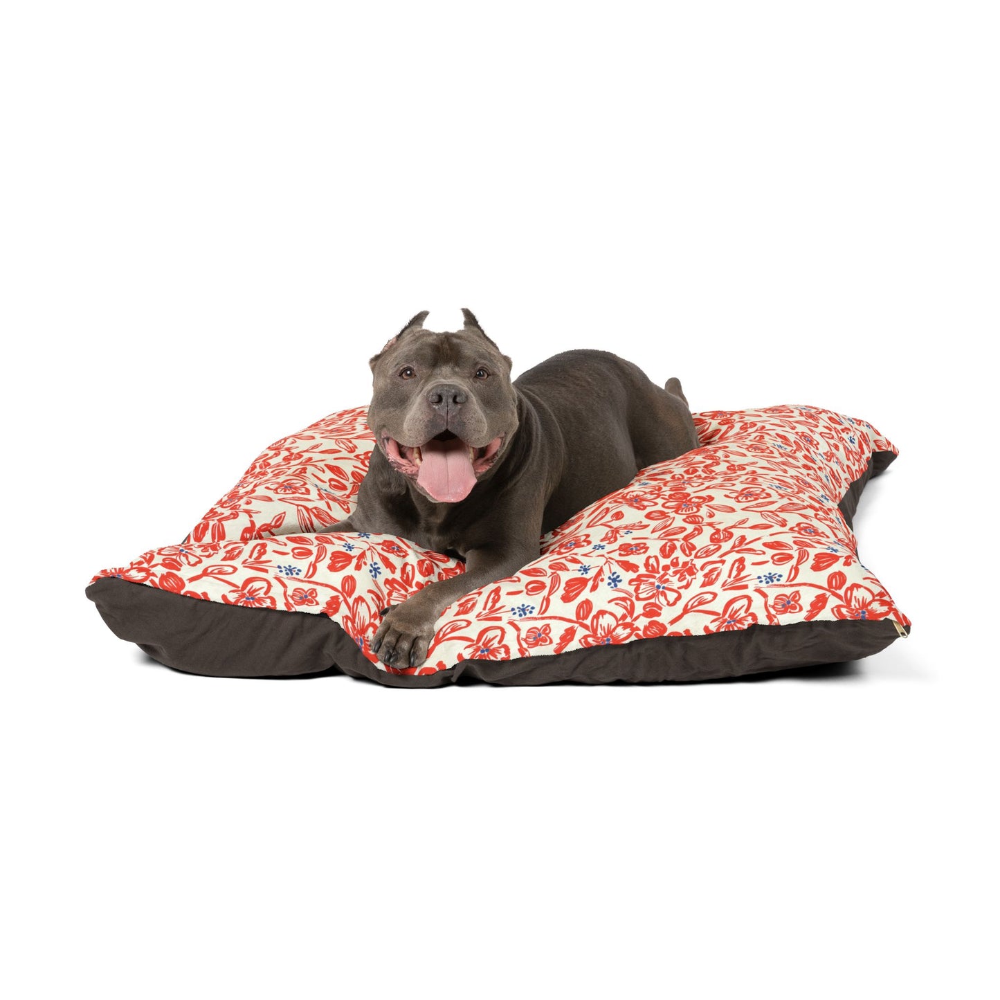 Gorgeous Floral Pet Bed - Cozy Soft Pillow for Cats & Dogs