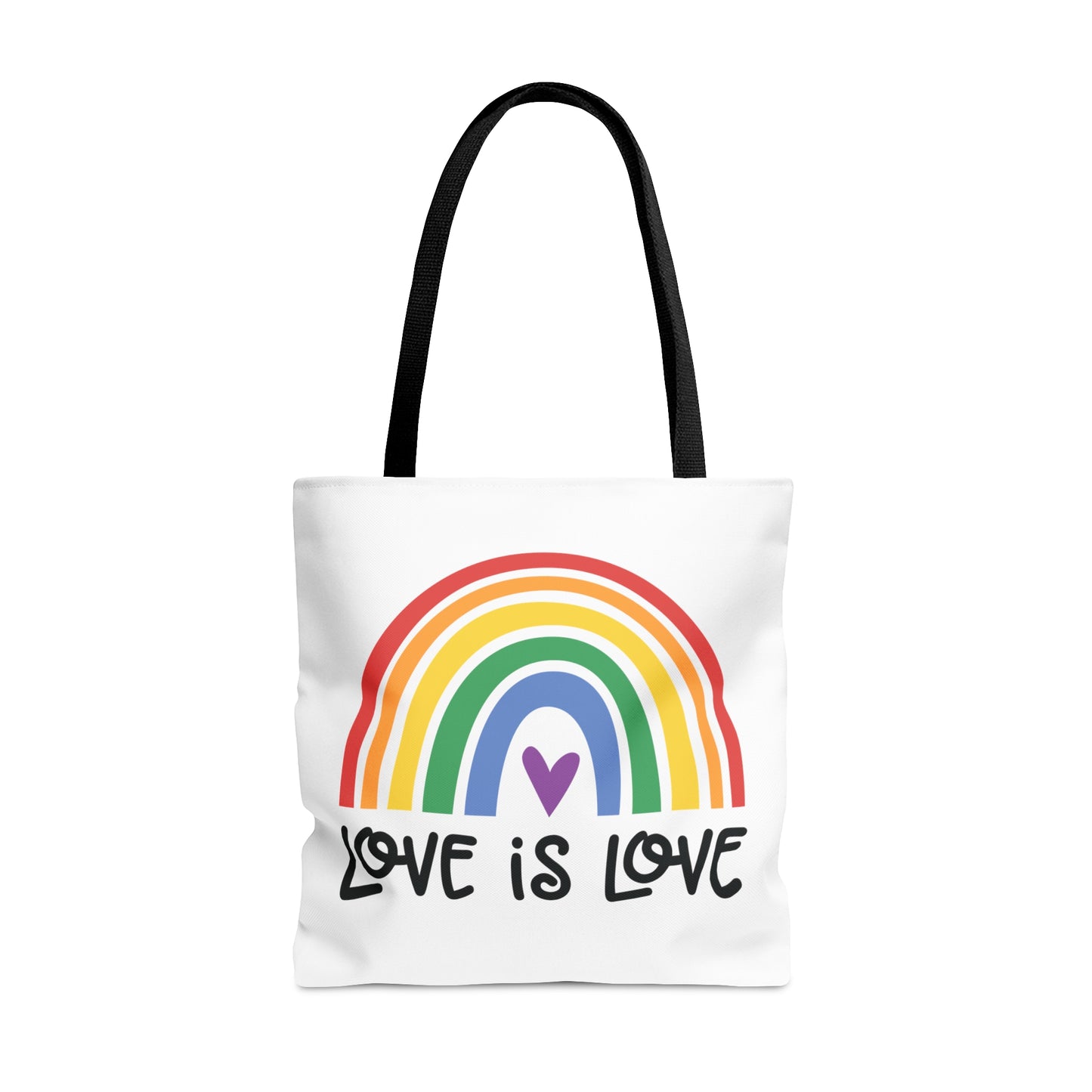 Love is Love - Be Who You Are - Practical, high-quality Tote Bag