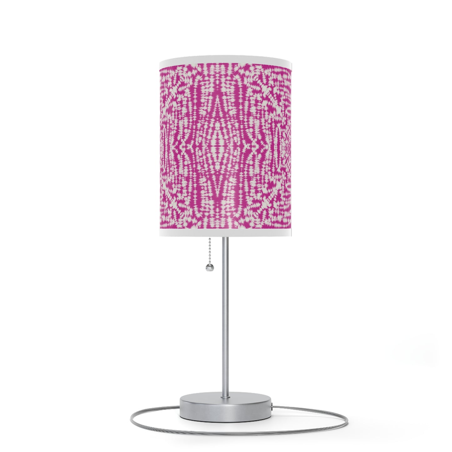 Batik - Pink - Abstract Rainbow - Lamp on a Stand, US|CA plug