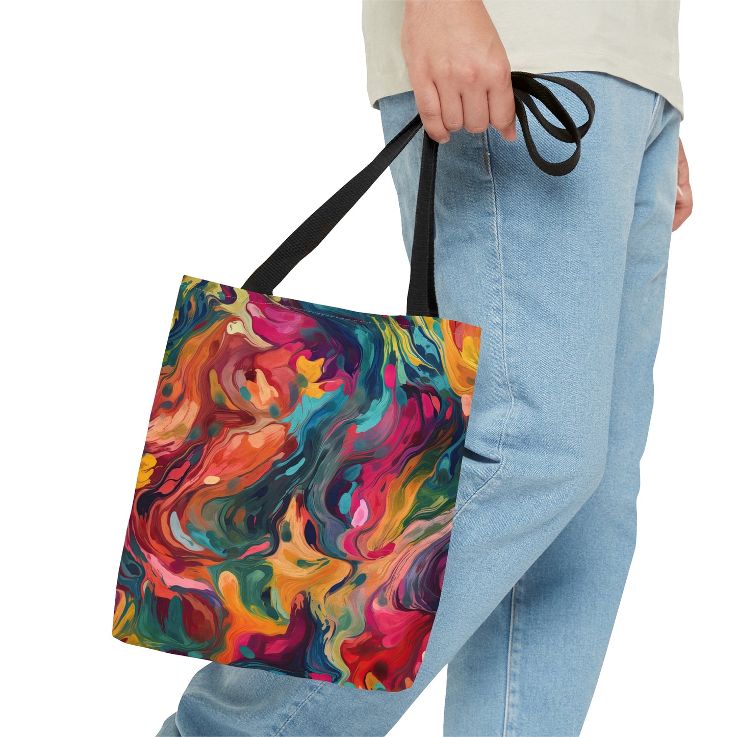 Acrylic Abstract - Practical. high-quality Tote Bag
