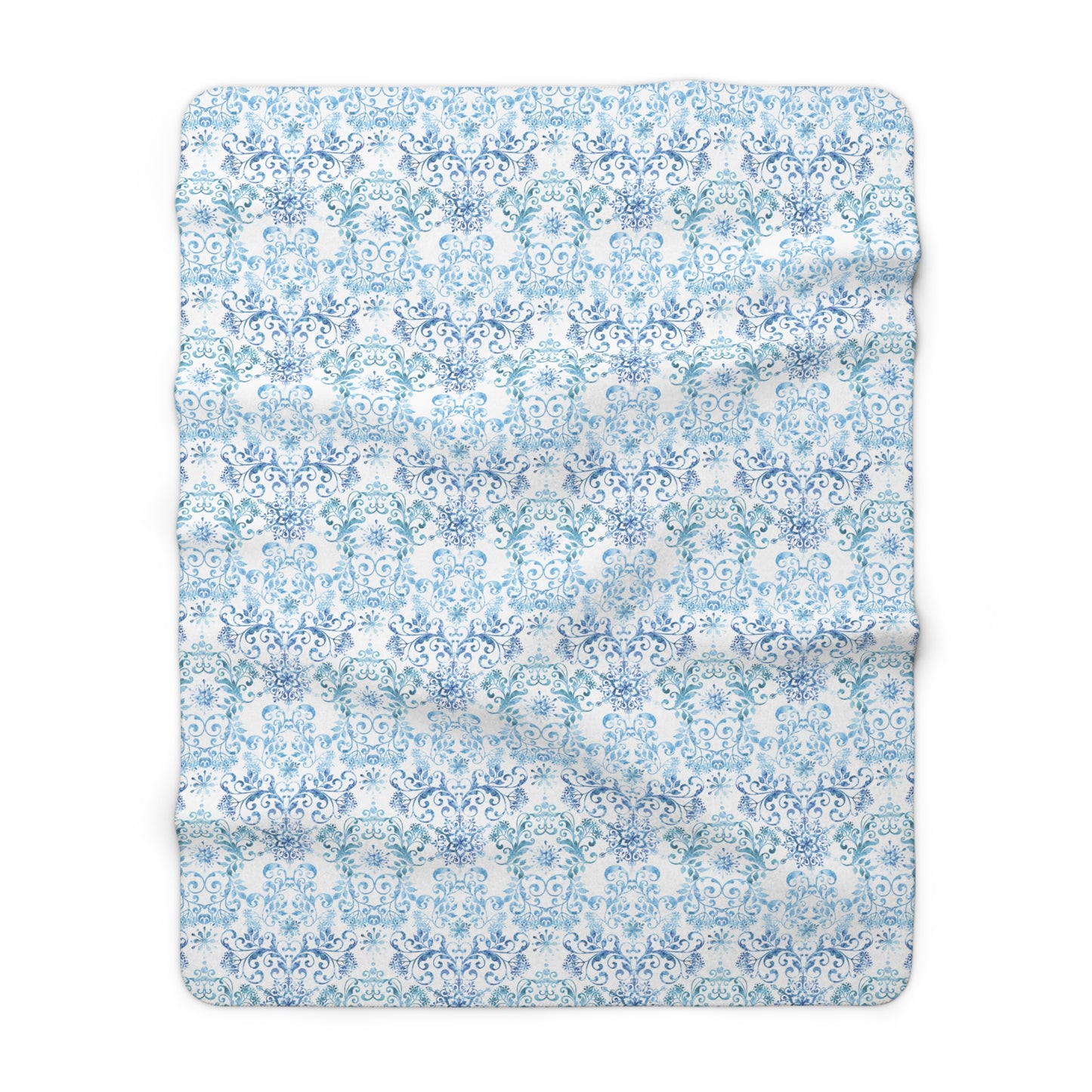 Beautiful, Cozy, Soft - Amazing Watercolor Winter 11 - Sherpa Fleece Blanket