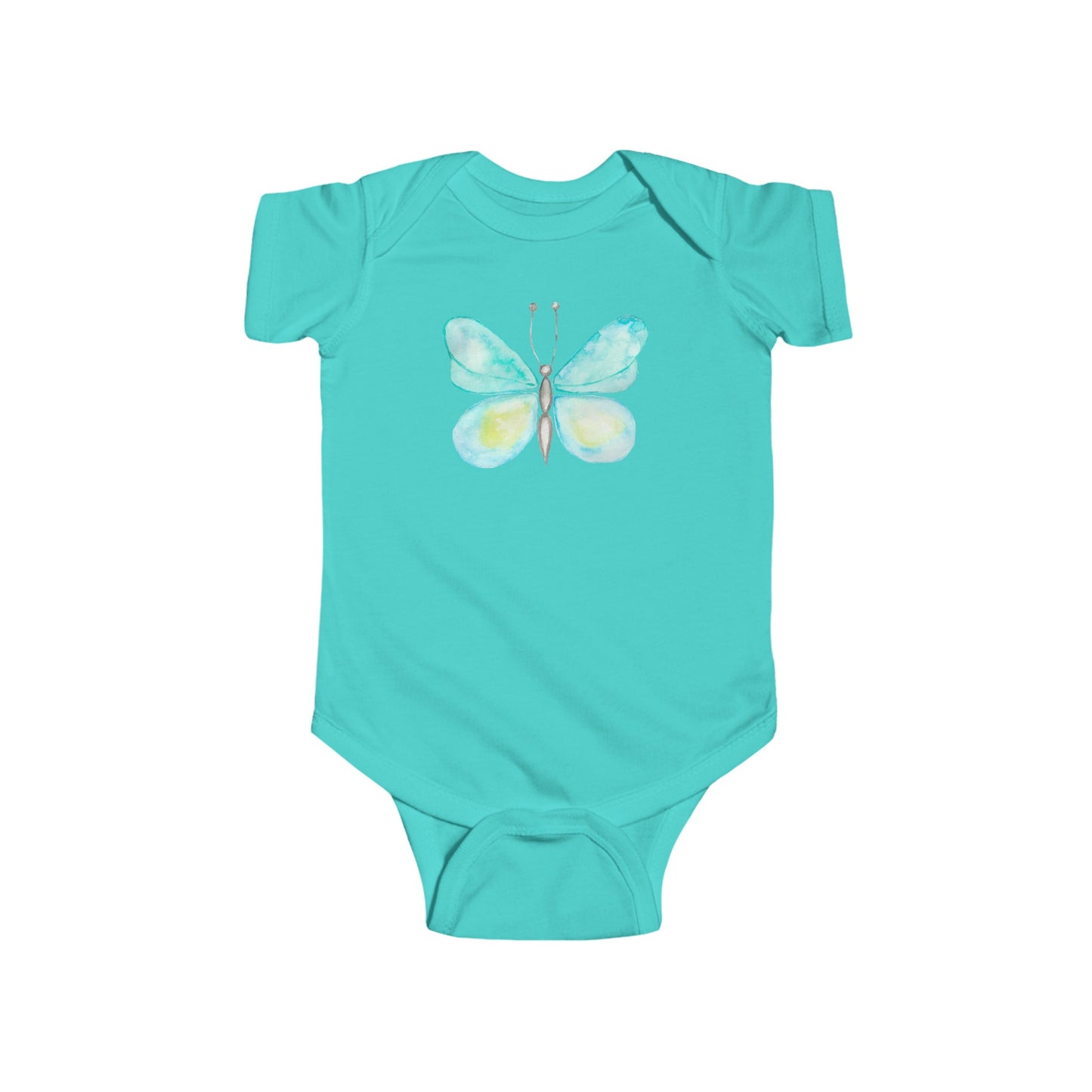 Watercolor Butterfly - Infant Fine Jersey Bodysuit