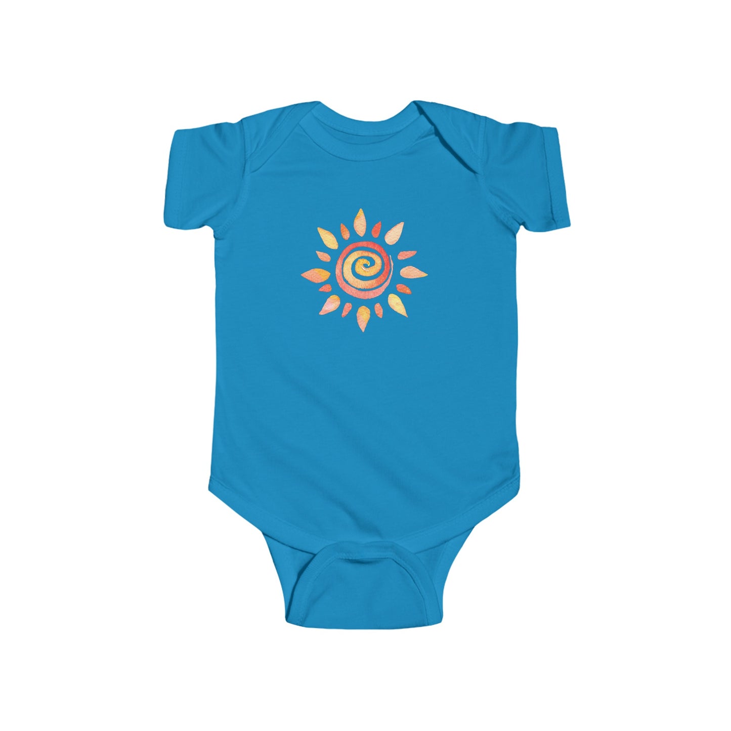 Watercolor Sun - Infant Fine Jersey Bodysuit
