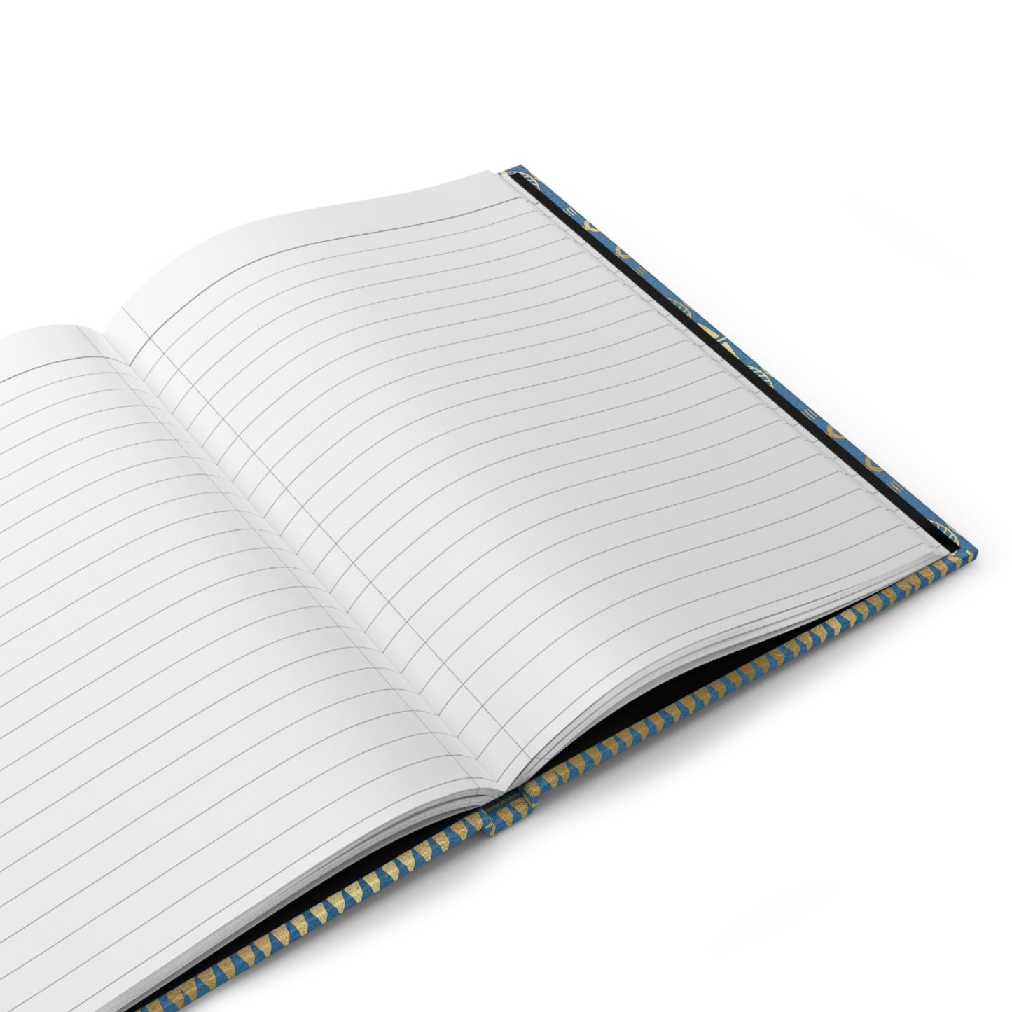 Blue Serene Boheme - Hardcover Journal Matte