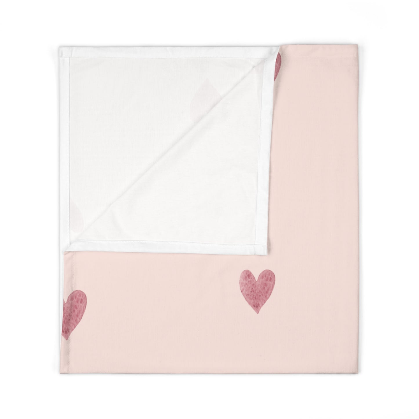 Pink Boho Rainbow Pattern 6 - Baby Swaddle Blanket