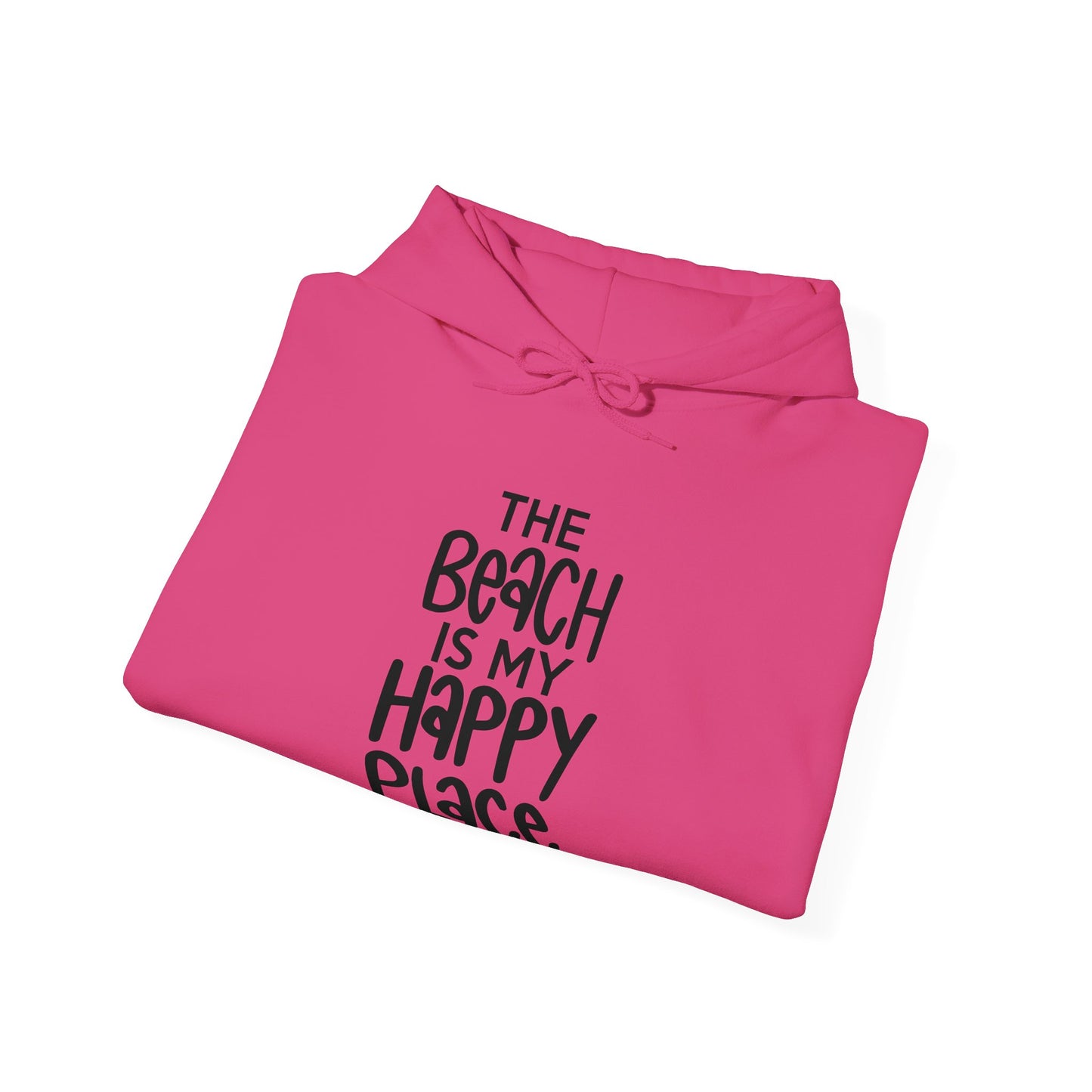 Unisex Heavy Blend Hooded Sweatshirt - The Beach is my Happy Place