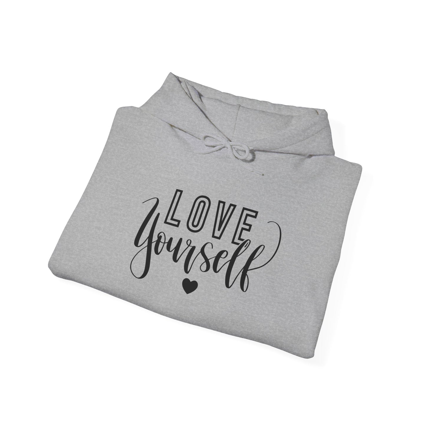 Unisex Heavy Blend Hooded Sweatshirt - Love Yourself