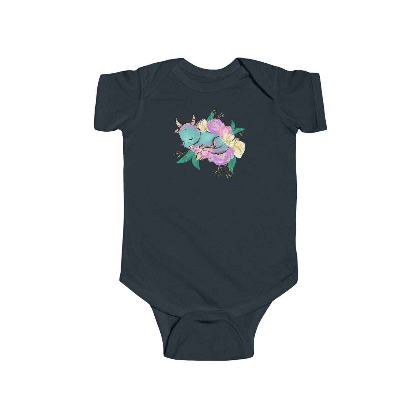 Dragons Sleeping - Infant Fine Jersey Bodysuit