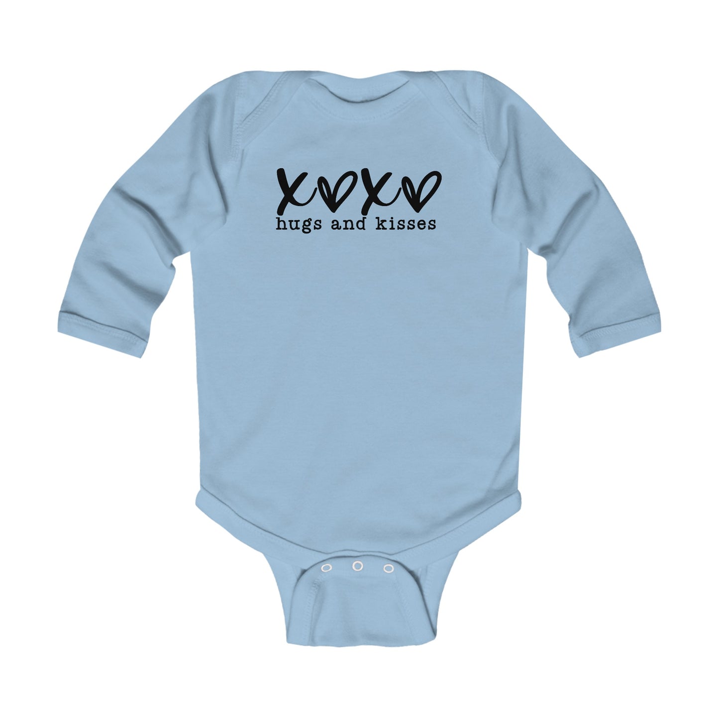 XOXO - Hugs and Kisses - Infant Long Sleeve Bodysuit