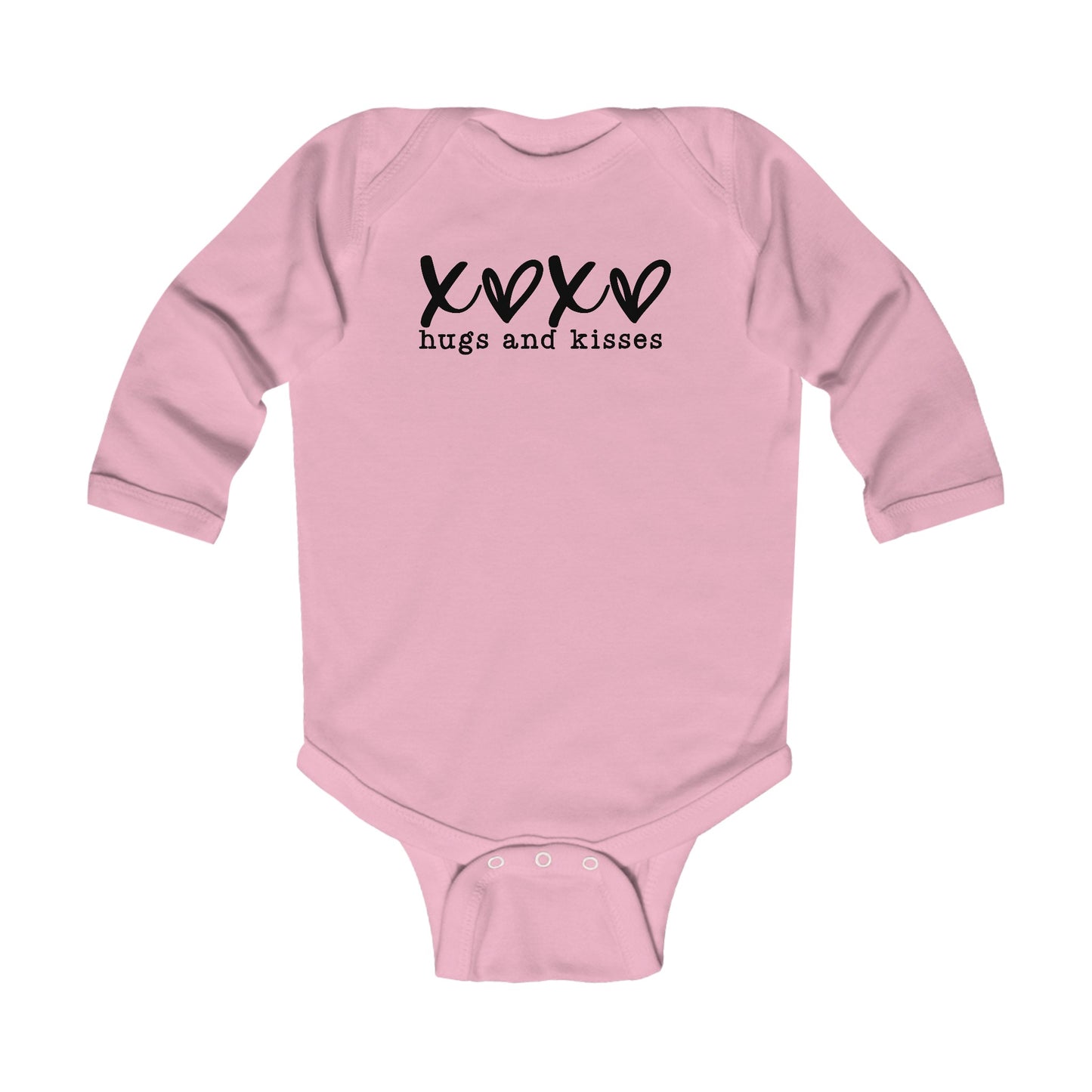 XOXO - Hugs and Kisses - Infant Long Sleeve Bodysuit