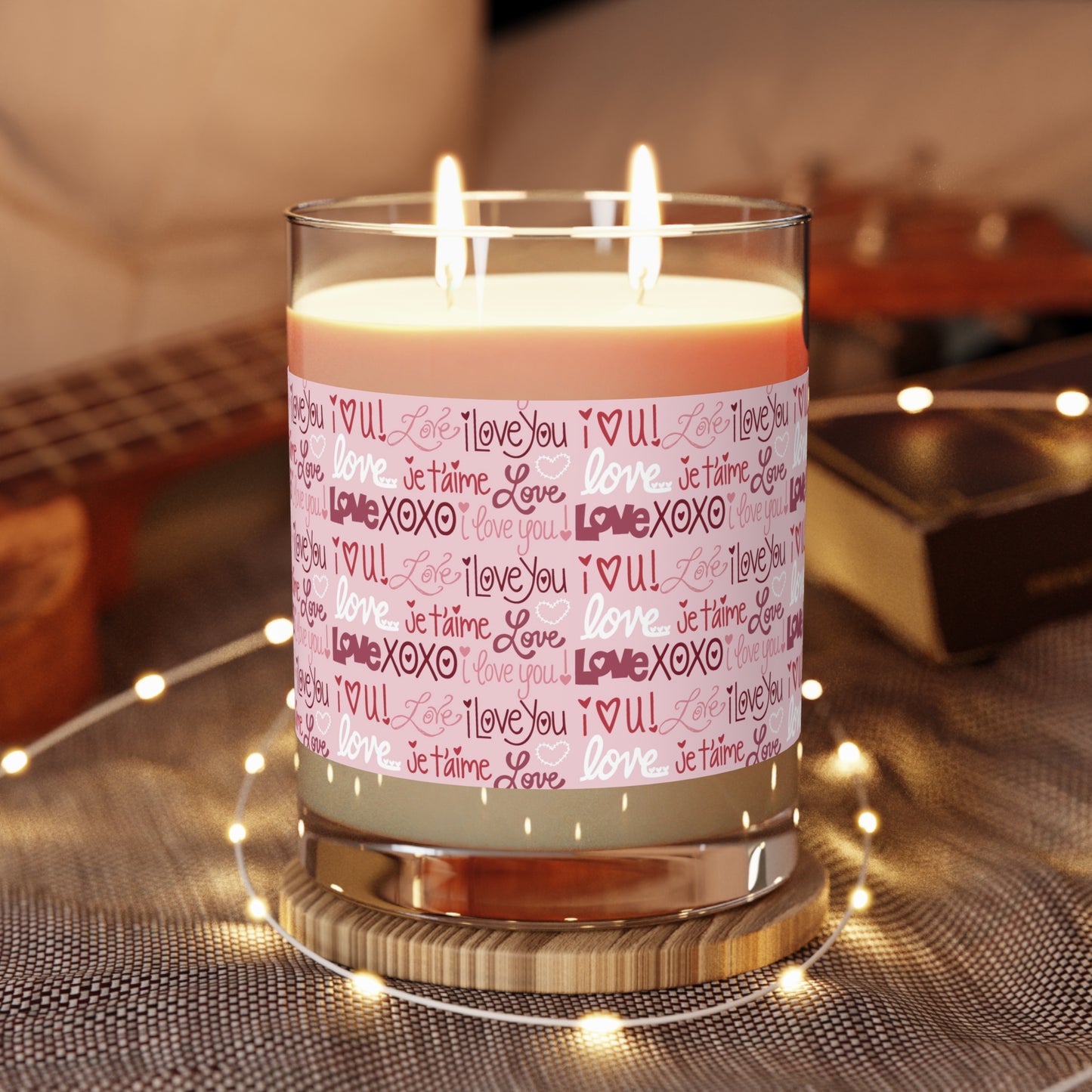 LOVE - I Love You - XOXO - Scented Candle - 11oz