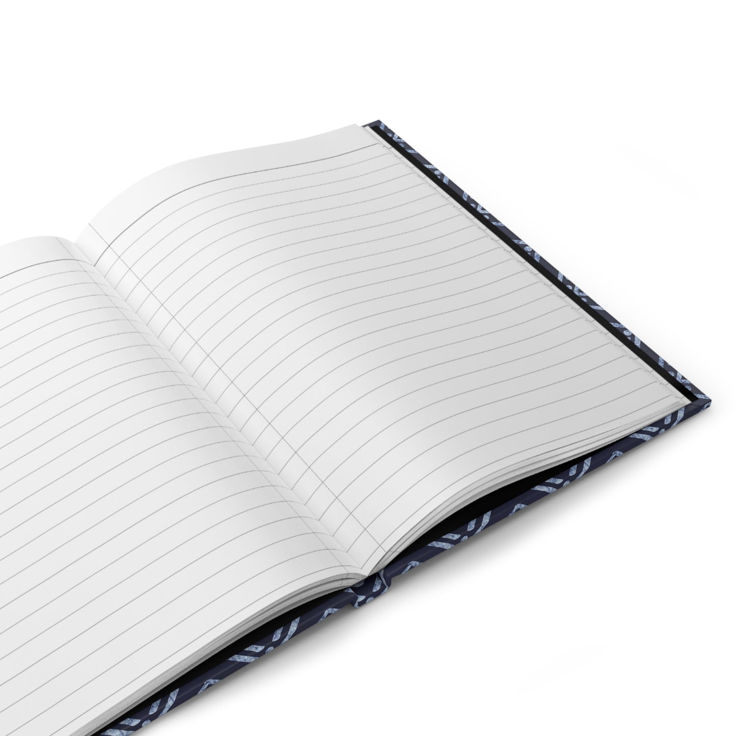 Indigo Batik - Hardcover Lined Journal Matte