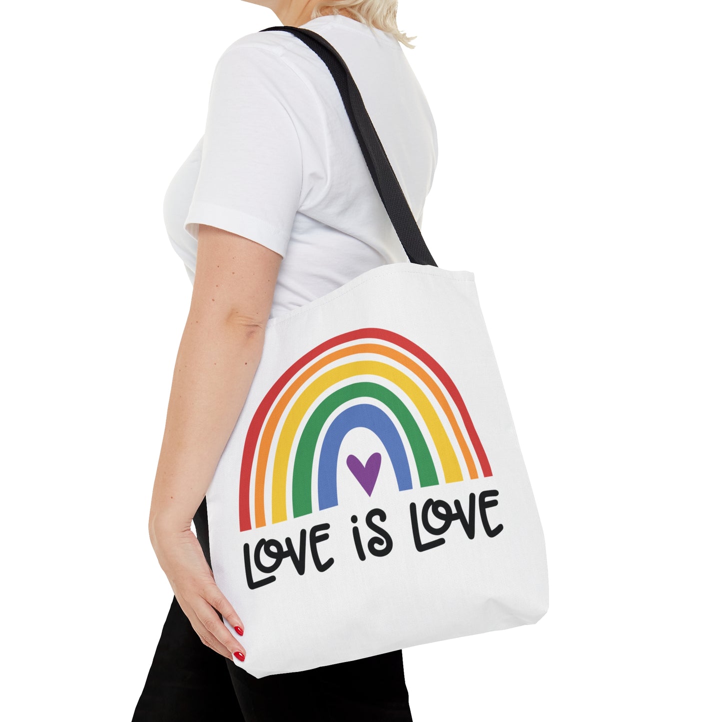 Love is Love - Be Who You Are - Practical, high-quality Tote Bag