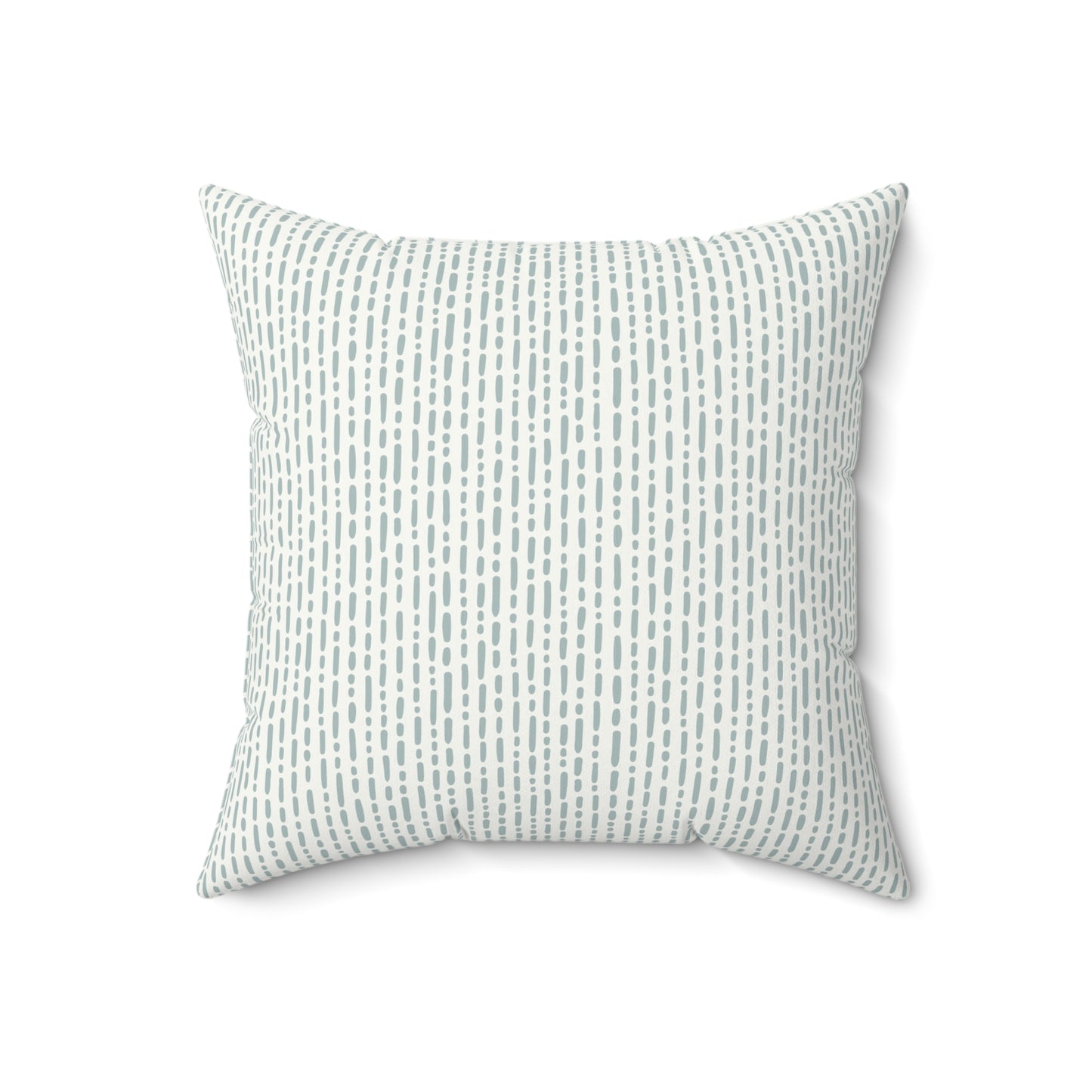 Boho Sage Pattern 6 - Faux Suede Square Pillow