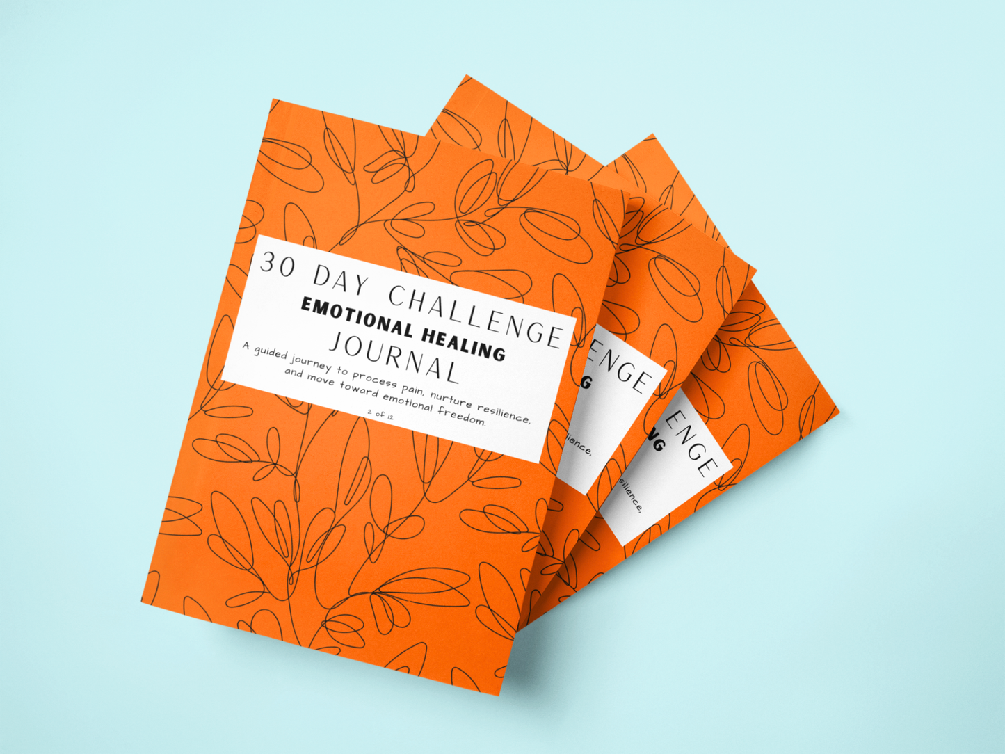 30 Days of Emotional Healing - Journal - Single Journal + Digital Bundle
