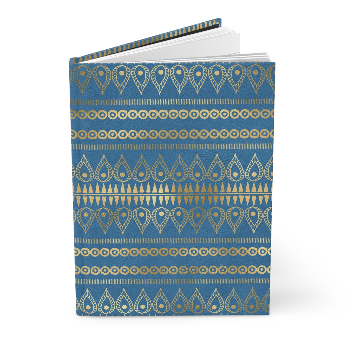 Blue Serene Boheme - Hardcover Journal Matte