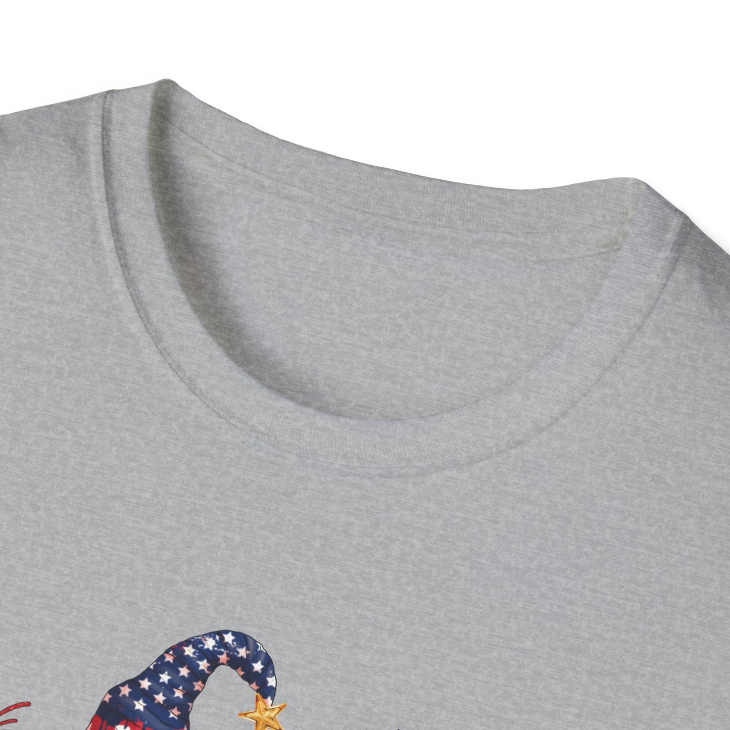 LOVE Gnomes - 4th of July - Independence Day - Unisex Softstyle T-Shirt
