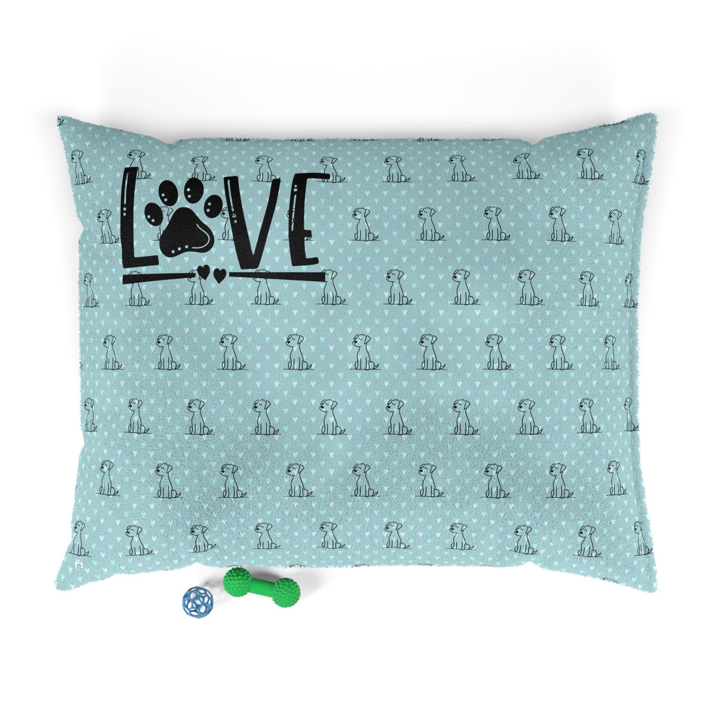 Stylish LOVE Pet Bed for Dogs - Cozy Comfort for Your Furry Friend