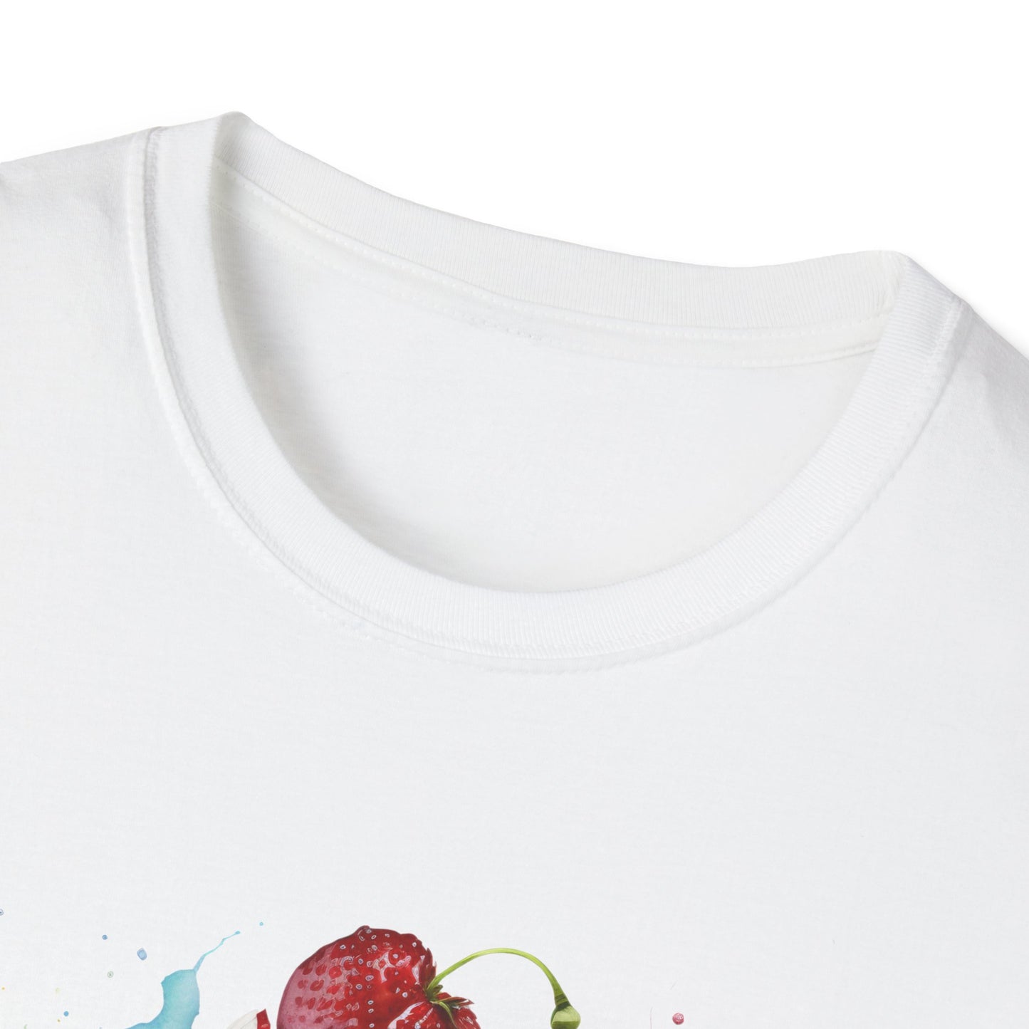 Red, White, and Blue Cupcake - American Flag - 4th of July - Independence Day - Unisex Softstyle T-Shirt