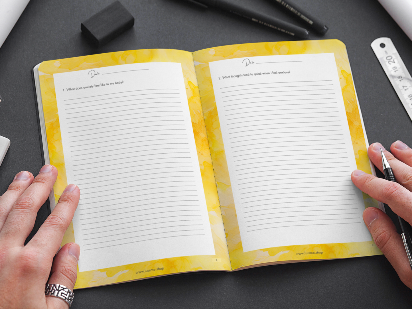 30 Days of Calm, Focus, & Clarity - Journal - Single Journal + Digital Bundle